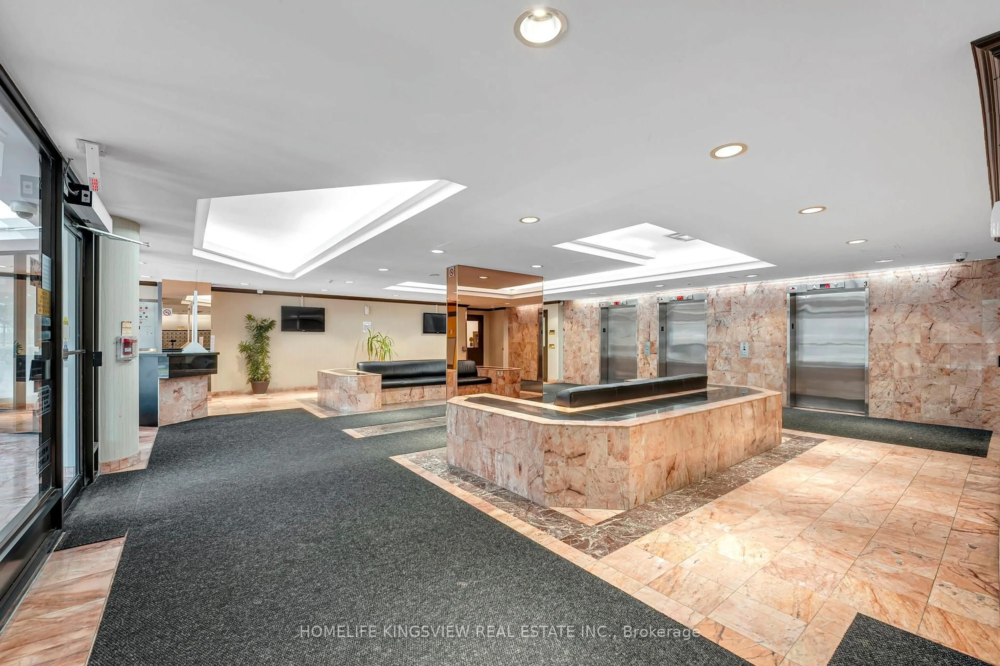 Lobby for 1 Rowntree Rd #806, Toronto Ontario M9V 5G7