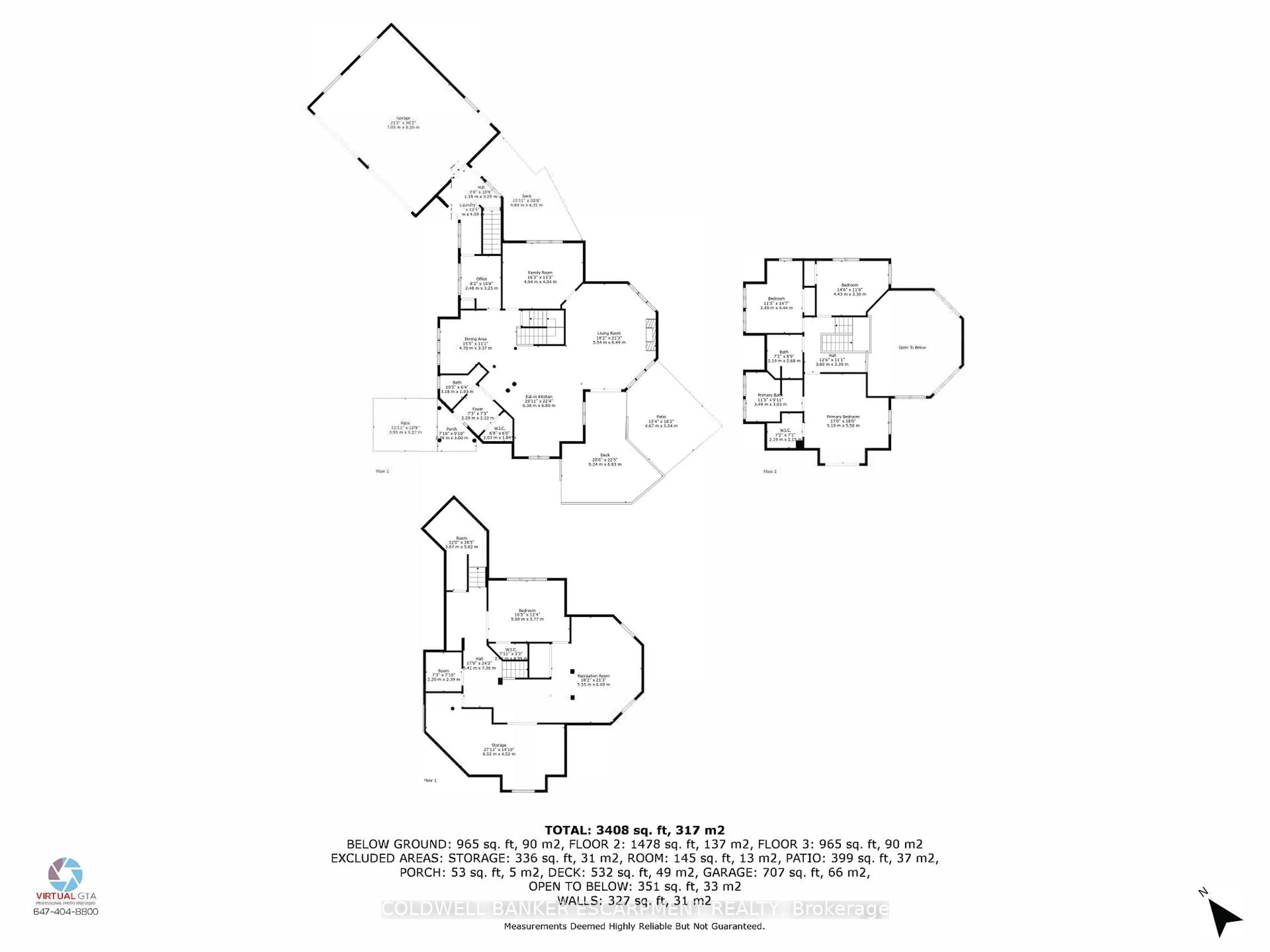 Floor plan for 13601 Guelph Line, Milton Ontario N0B 2K0