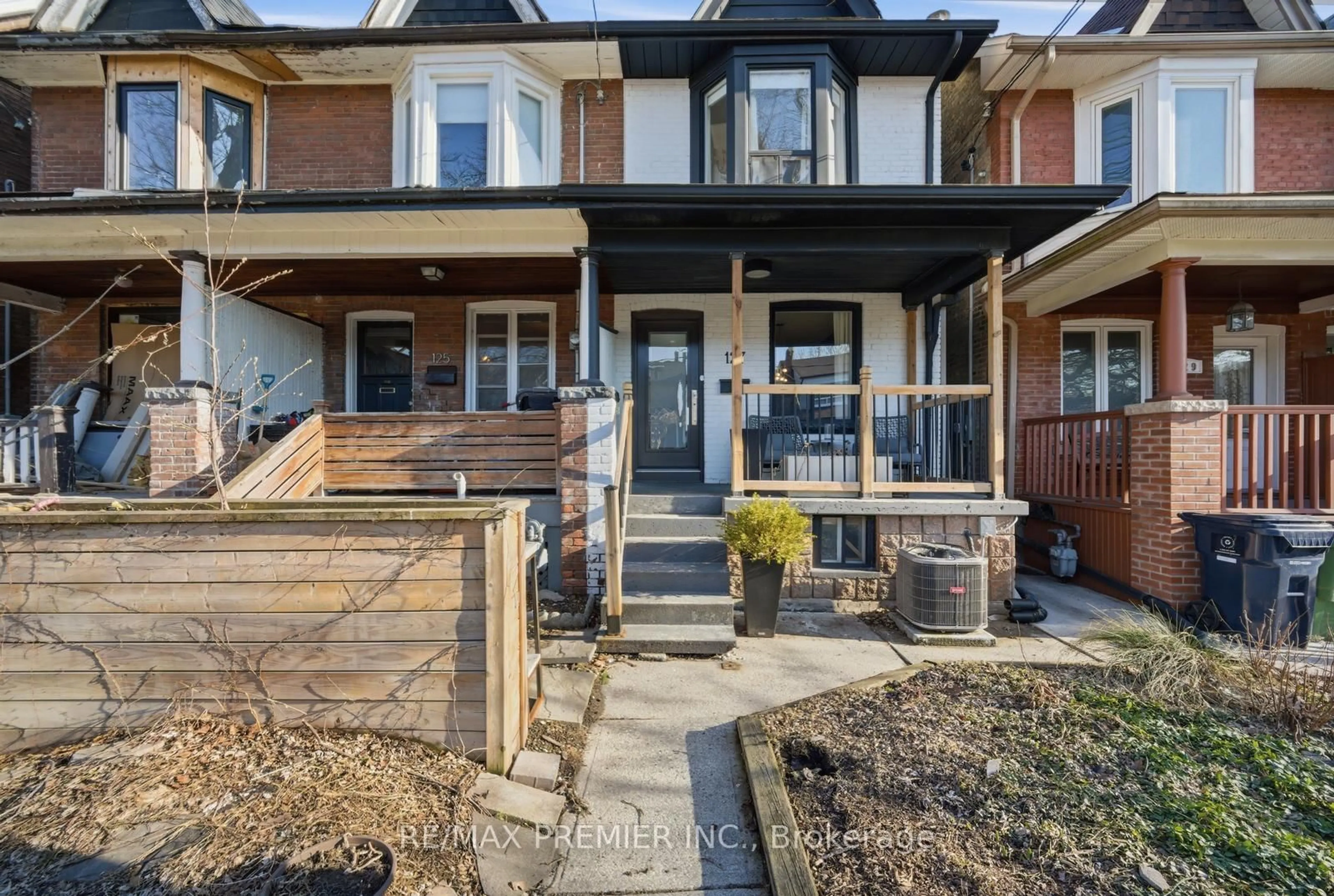 Home with brick exterior material, street for 127 Ascot Ave, Toronto Ontario M6E 1G3