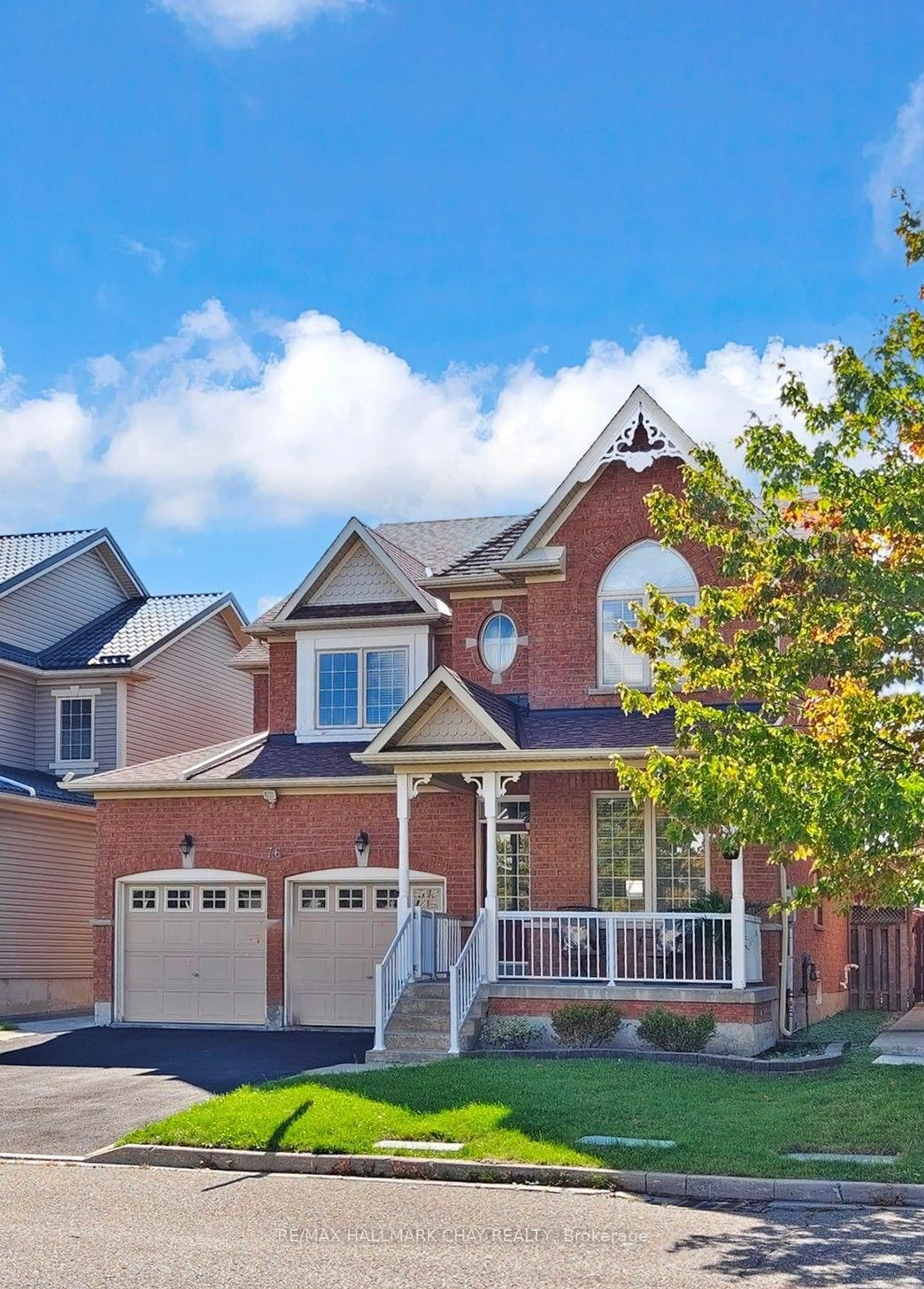 Home with brick exterior material, street for 76 Cobblestone Crt, Brampton Ontario L6R 2S4