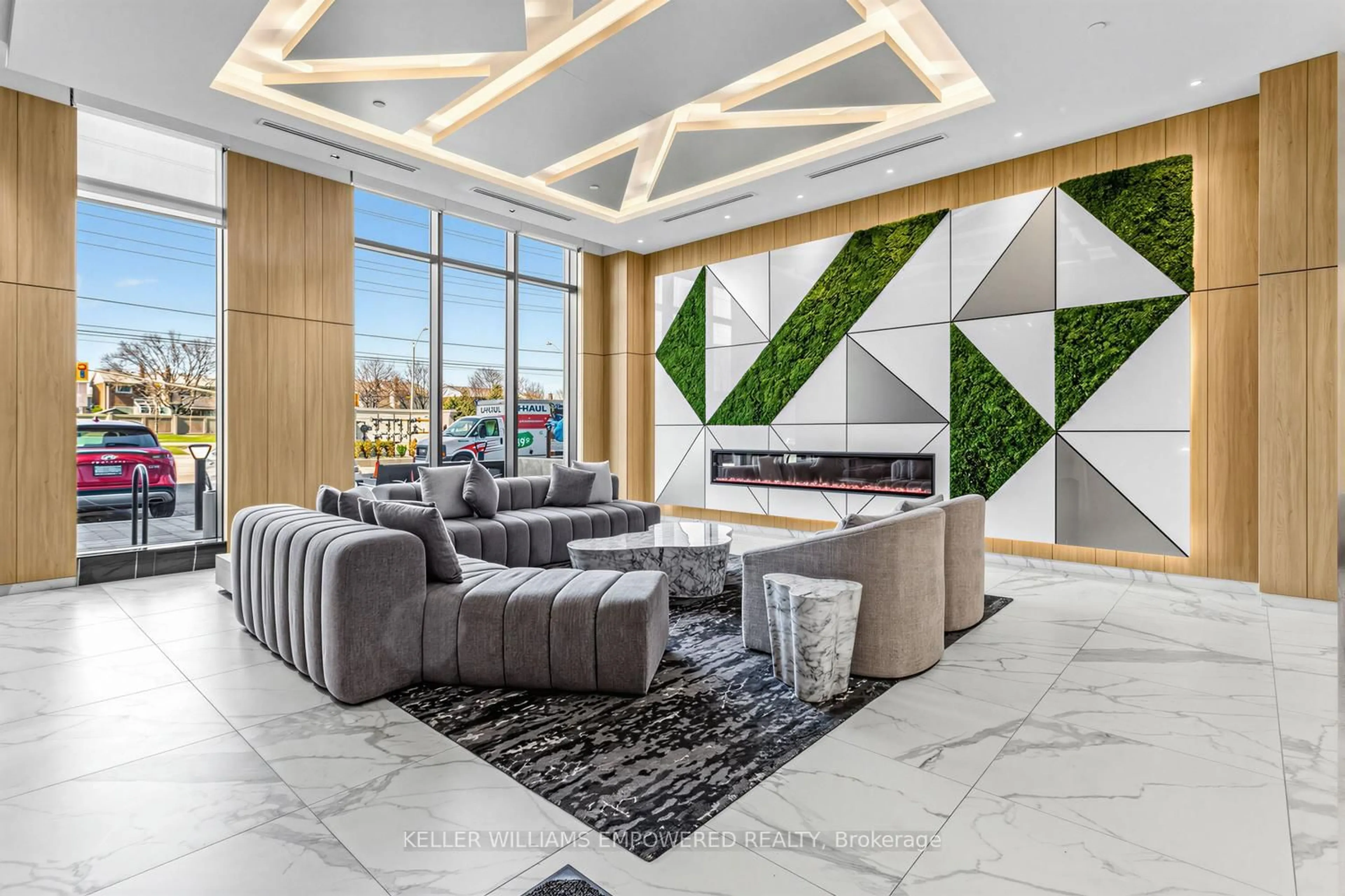 Lobby for 202 Burnhamthorpe Rd #303, Mississauga Ontario L5A 0B2