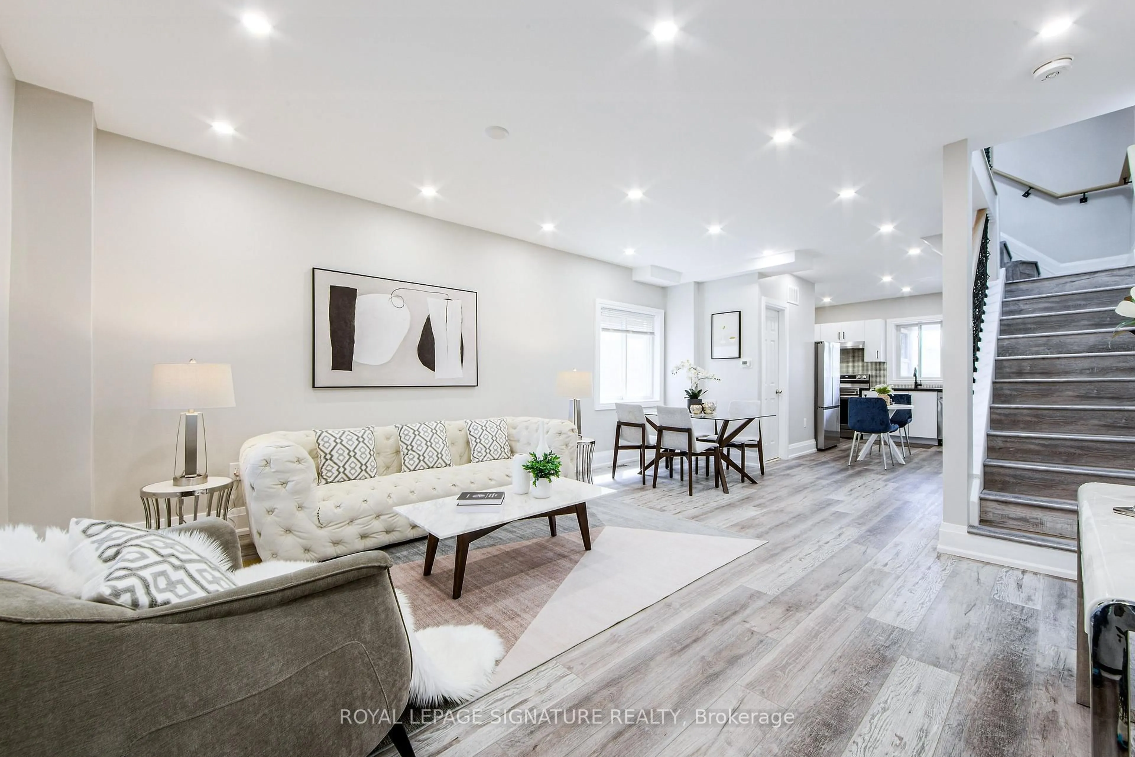 Living room with furniture, unknown for 19 Schell Ave, Toronto Ontario M6E 2S7