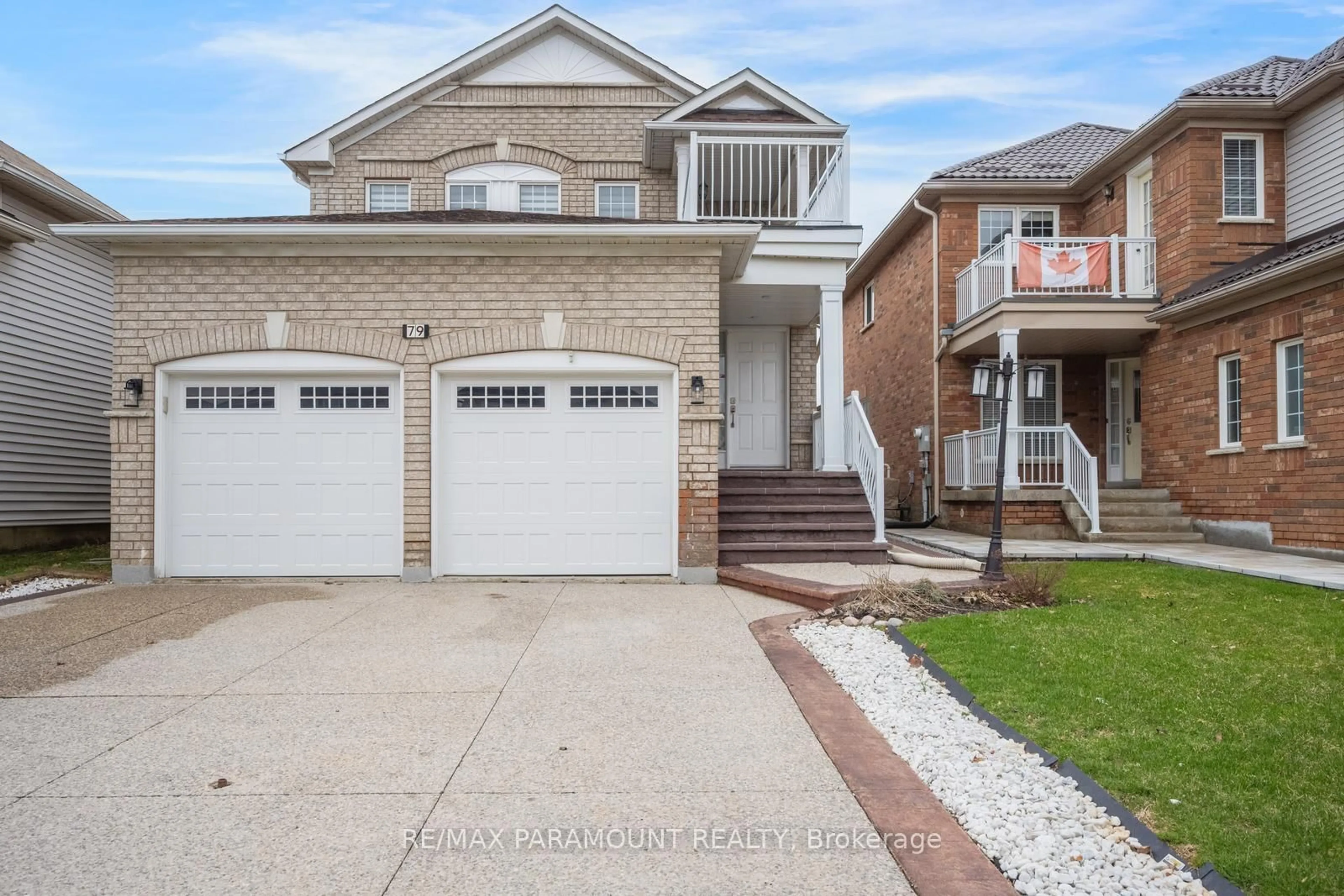 Home with brick exterior material, street for 79 Porchlight Rd, Brampton Ontario L6X 4S1