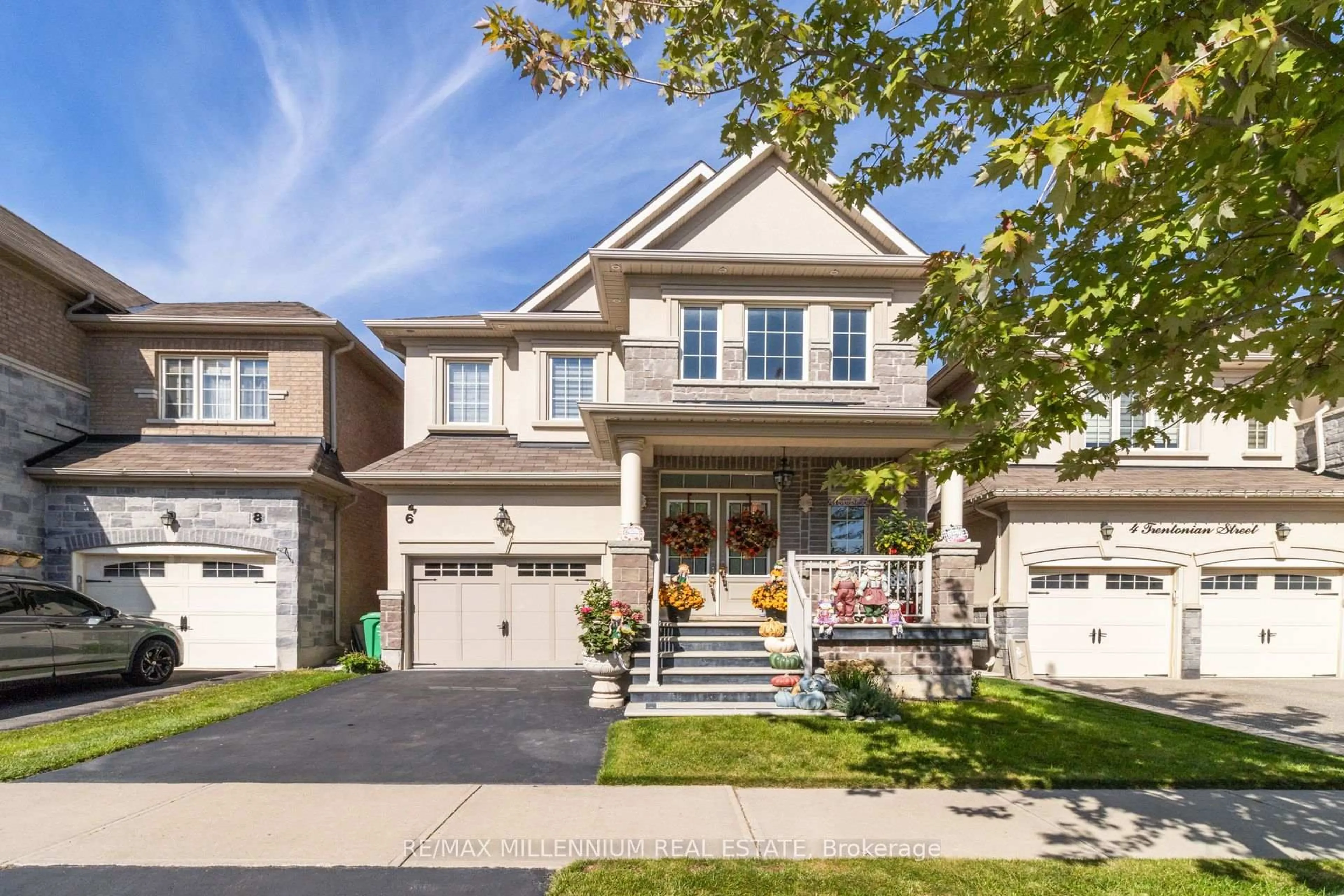Home with brick exterior material, street for 6 Trentonian St, Brampton Ontario L6R 3W2
