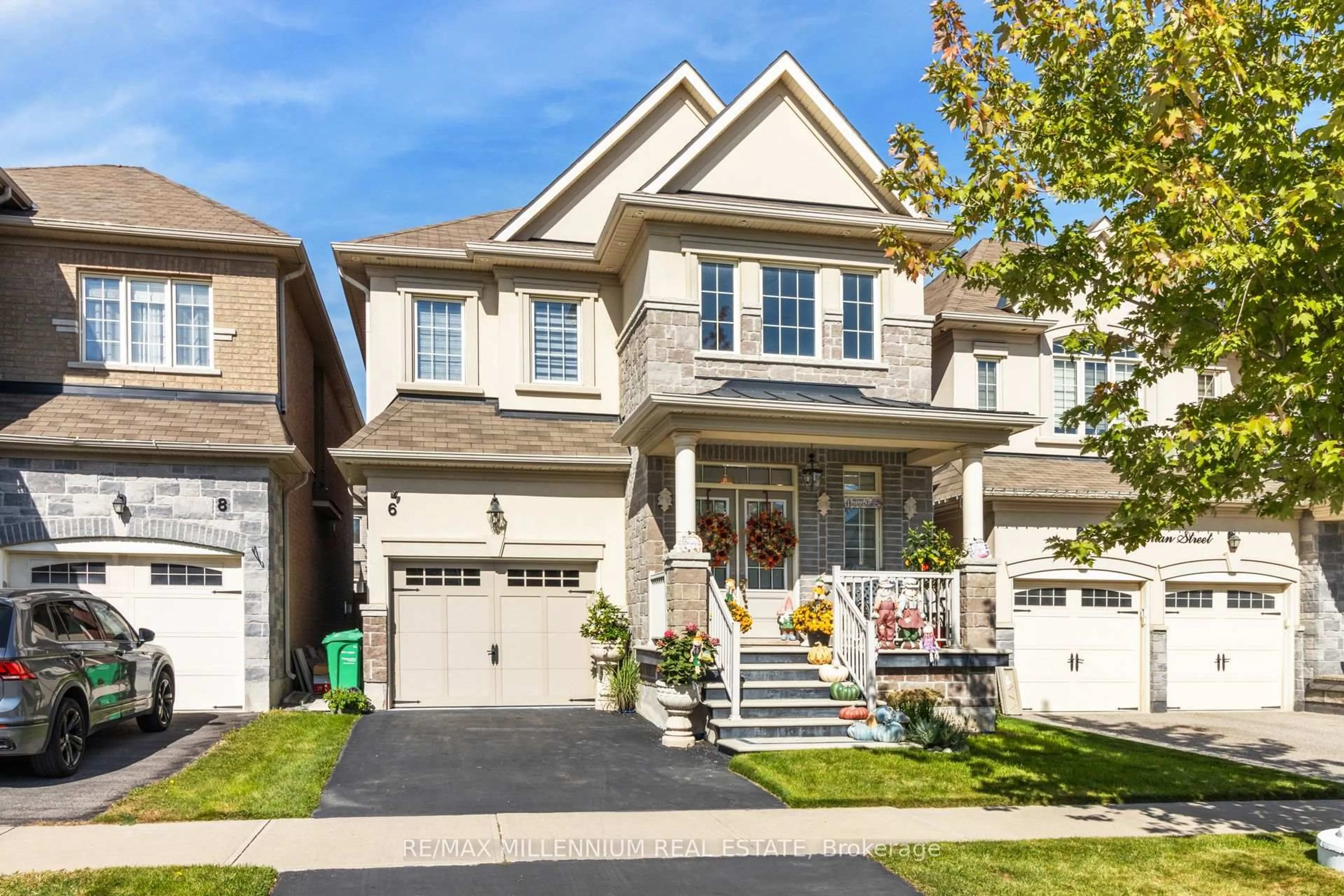 Home with brick exterior material, street for 6 Trentonian St, Brampton Ontario L6R 3W2