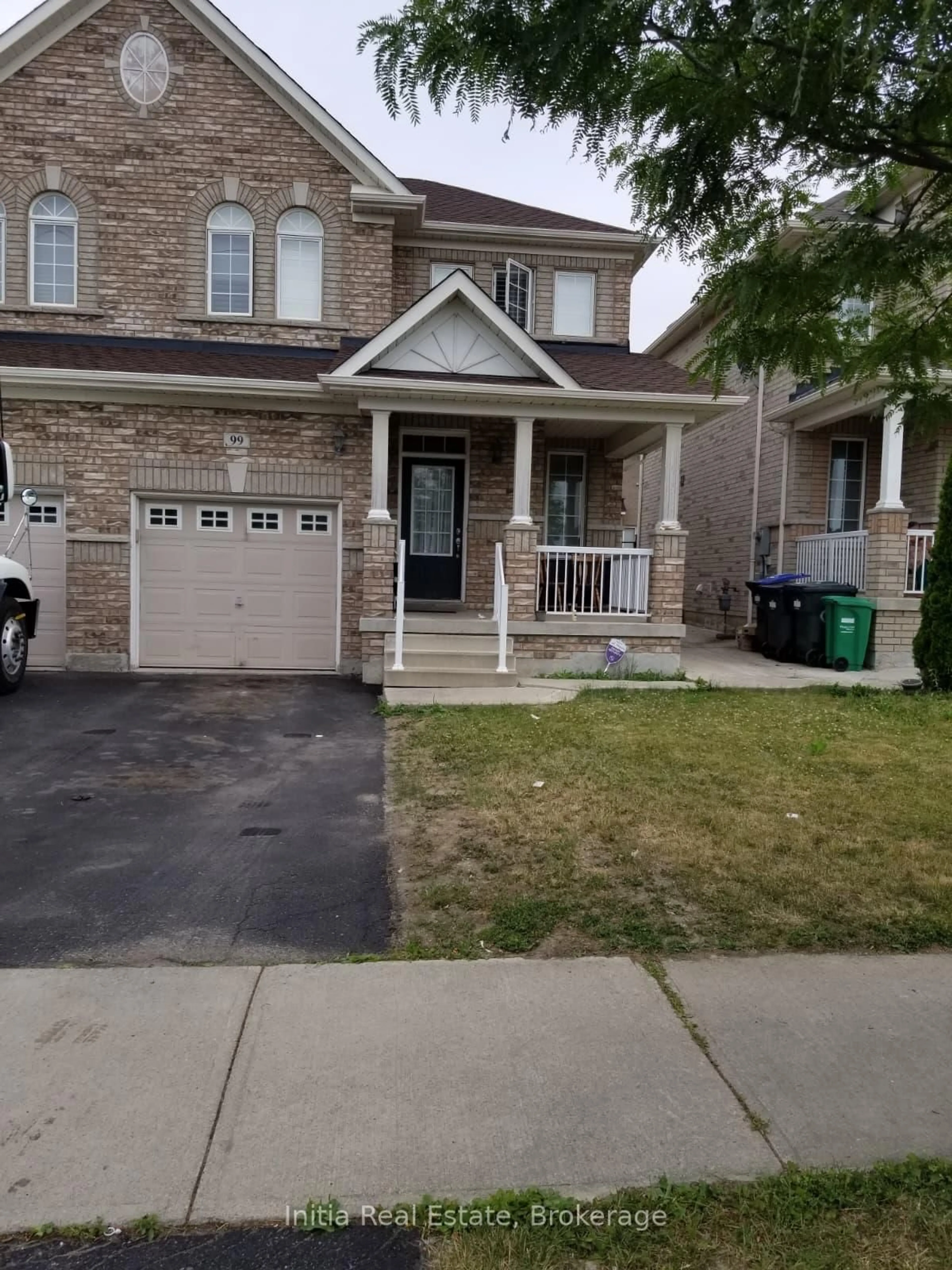Home with brick exterior material, street for 99 Connolly Cres, Brampton Ontario L6R 0G8