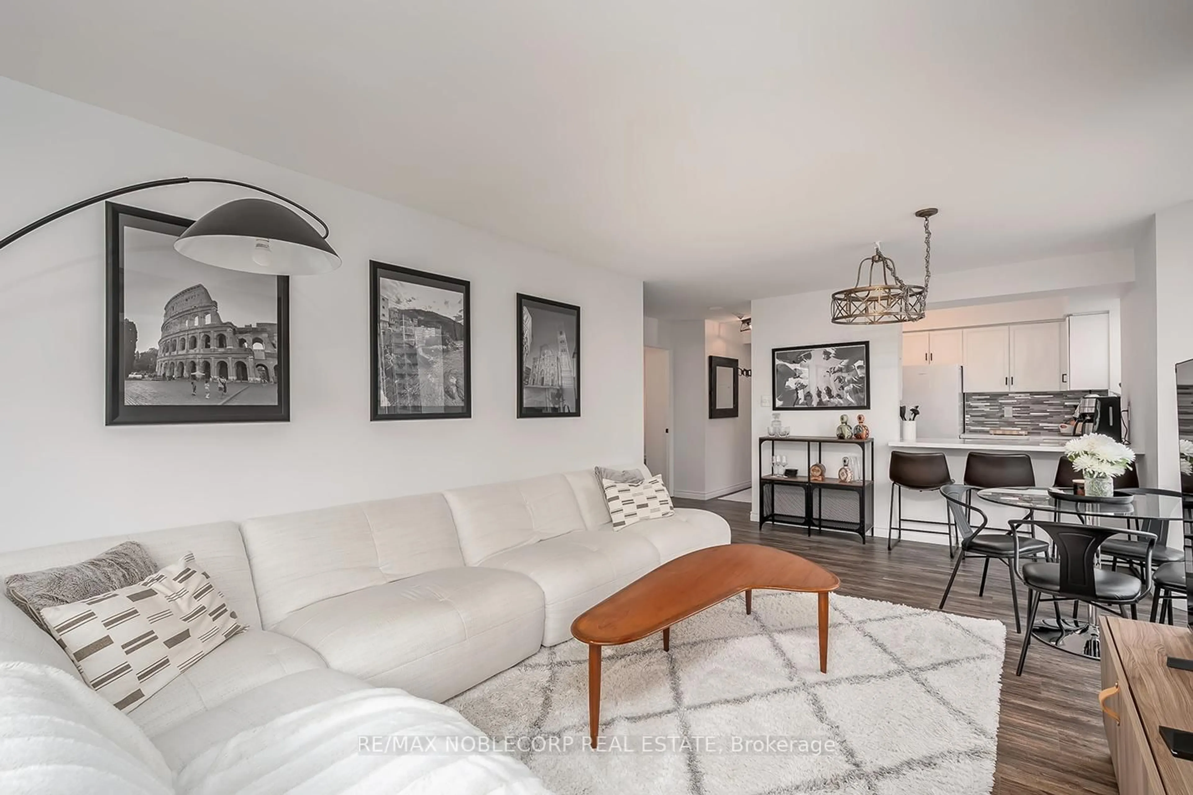 Living room with furniture, unknown for 1270 Maple Crossing Blvd #1002, Burlington Ontario L7S 2J3