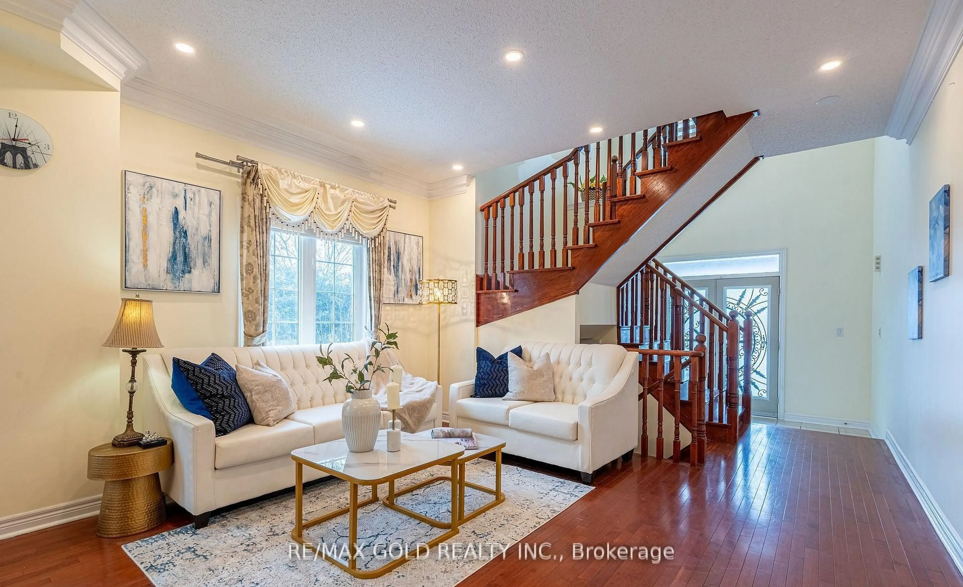 Living room with furniture, unknown for 311 Father Tobin Rd, Brampton Ontario L6R 0P4