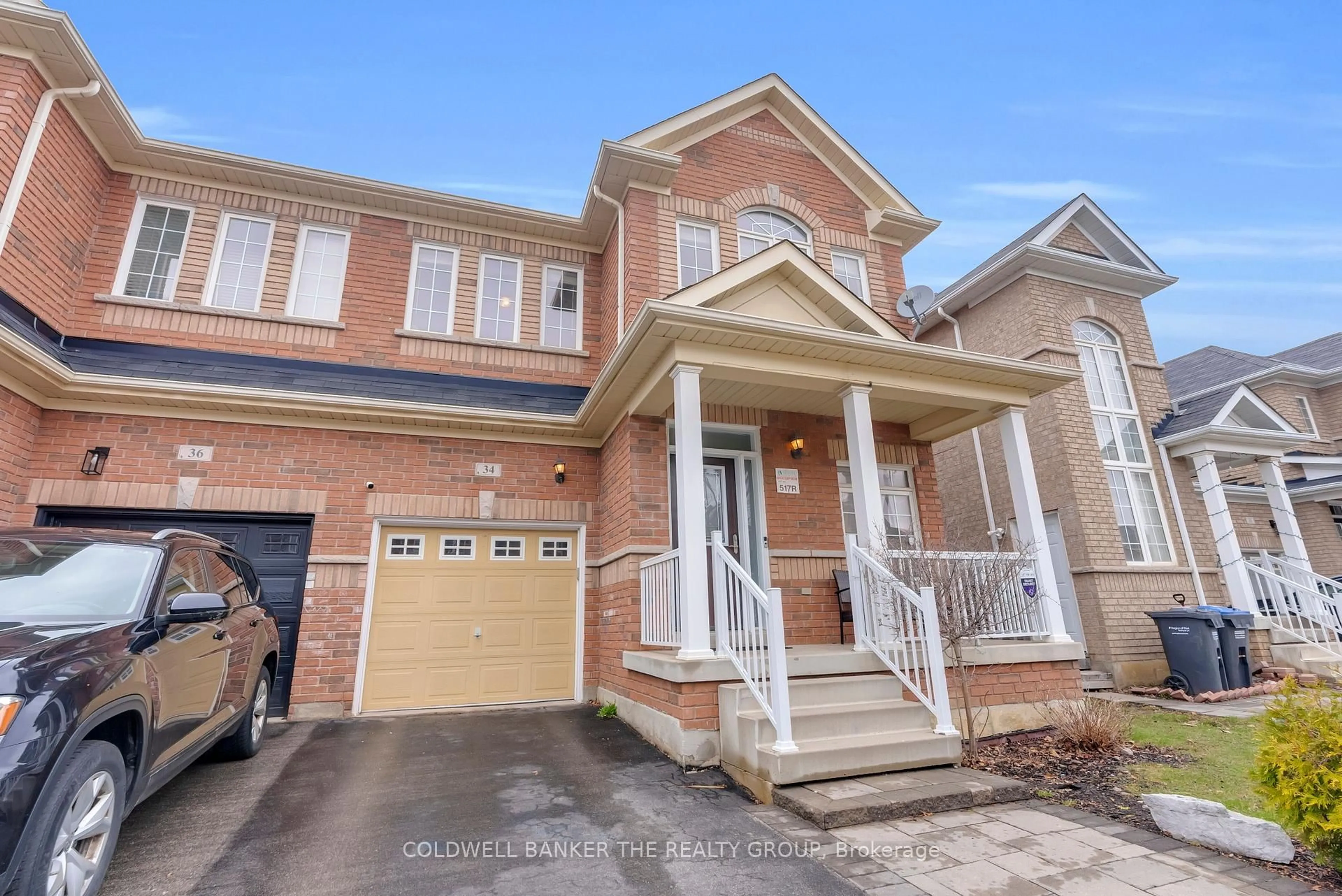 Home with brick exterior material, street for 34 Callalily Rd, Brampton Ontario L7A 0M2