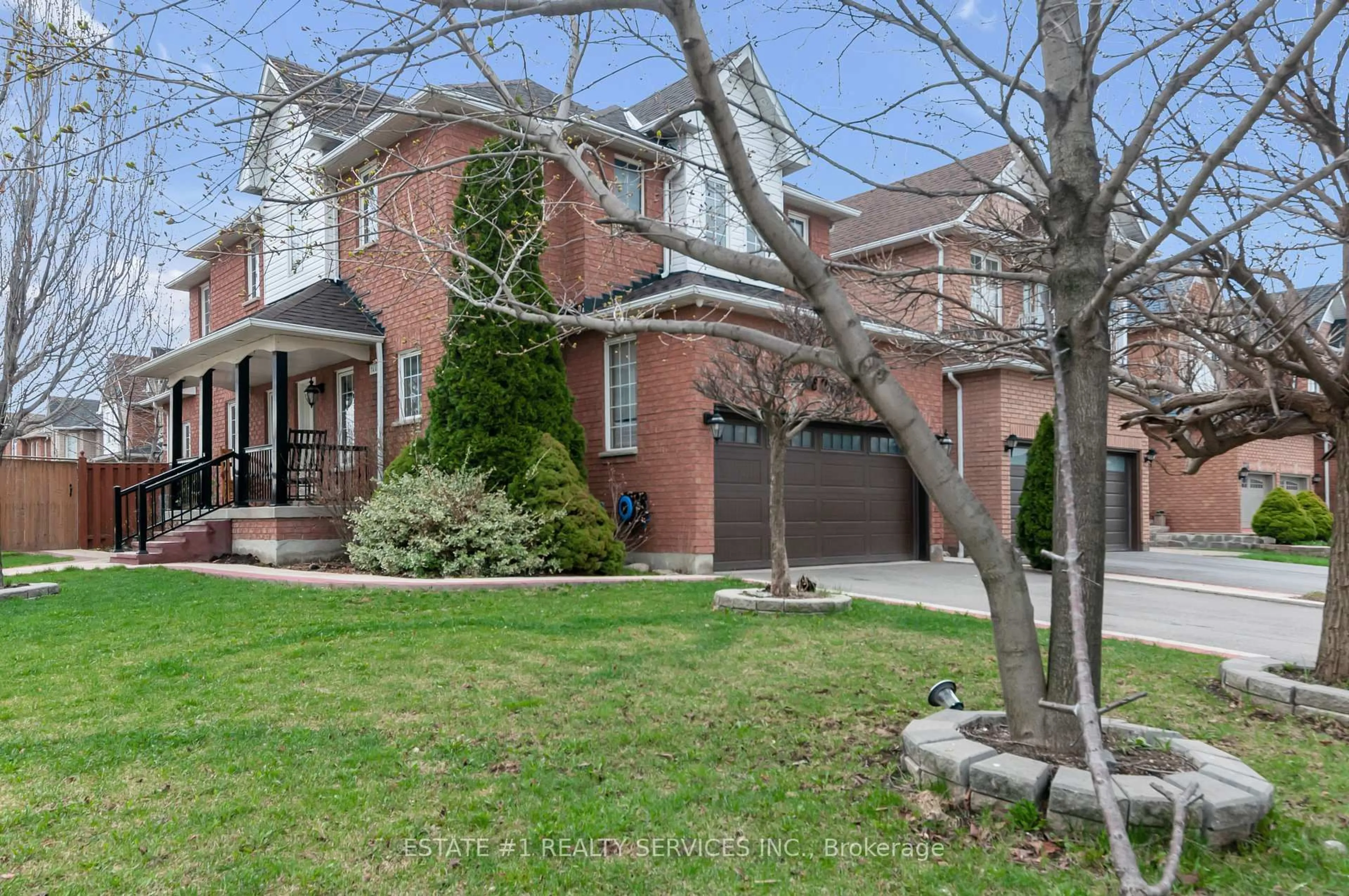 Home with brick exterior material, street for 7448 Village Walk, Mississauga Ontario L5W 2V7