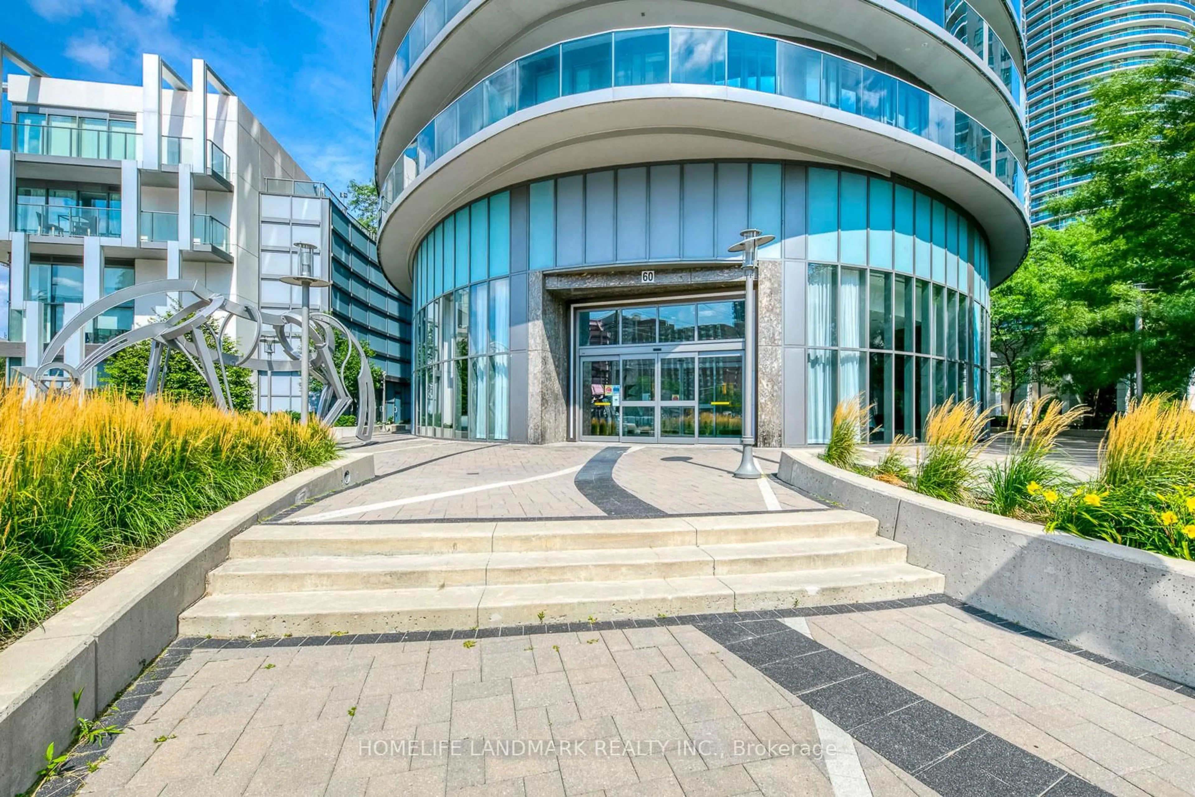 Indoor foyer for 60 Absolute Ave #2804, Mississauga Ontario L4Z 0A9