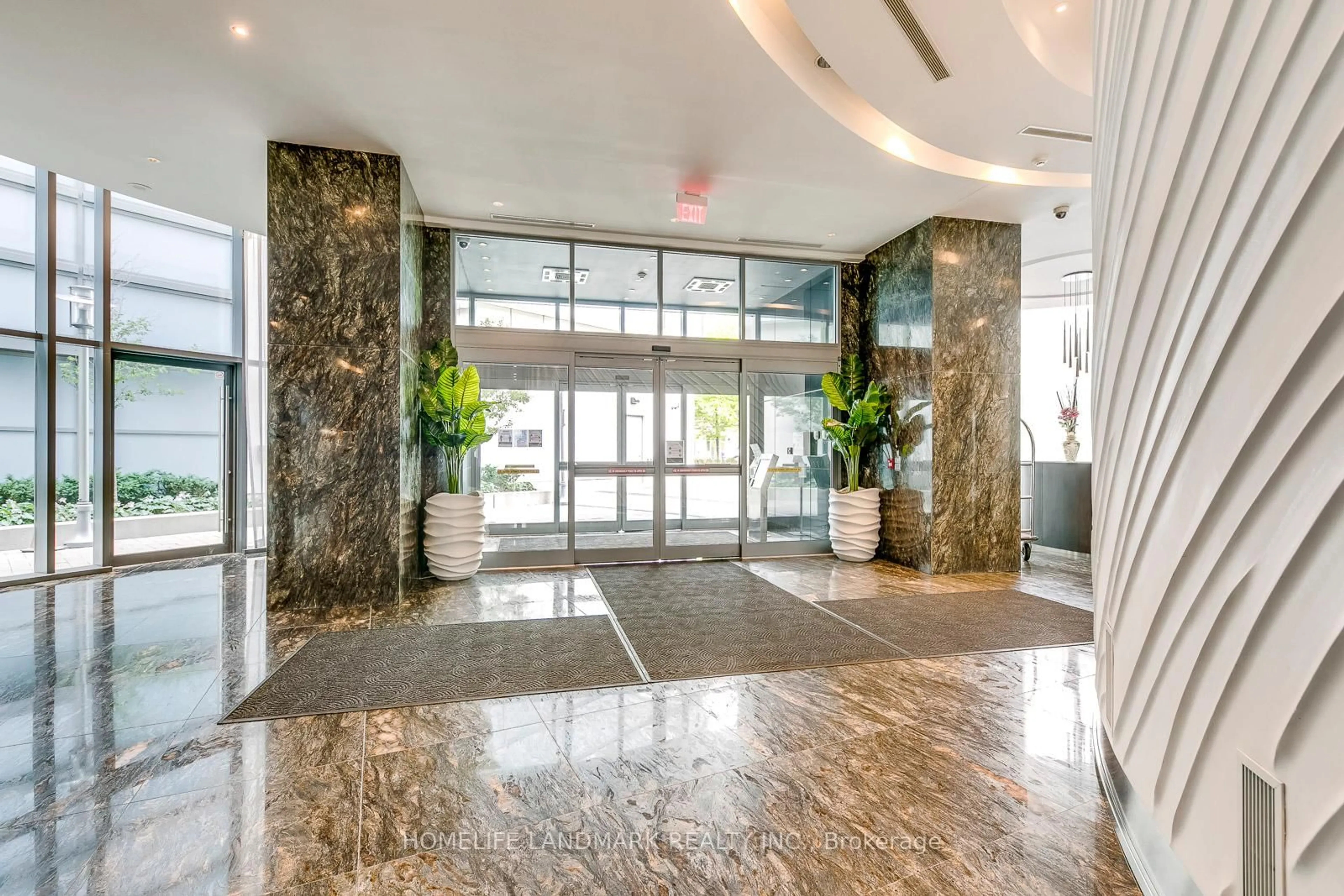 Lobby for 60 Absolute Ave #2804, Mississauga Ontario L4Z 0A9