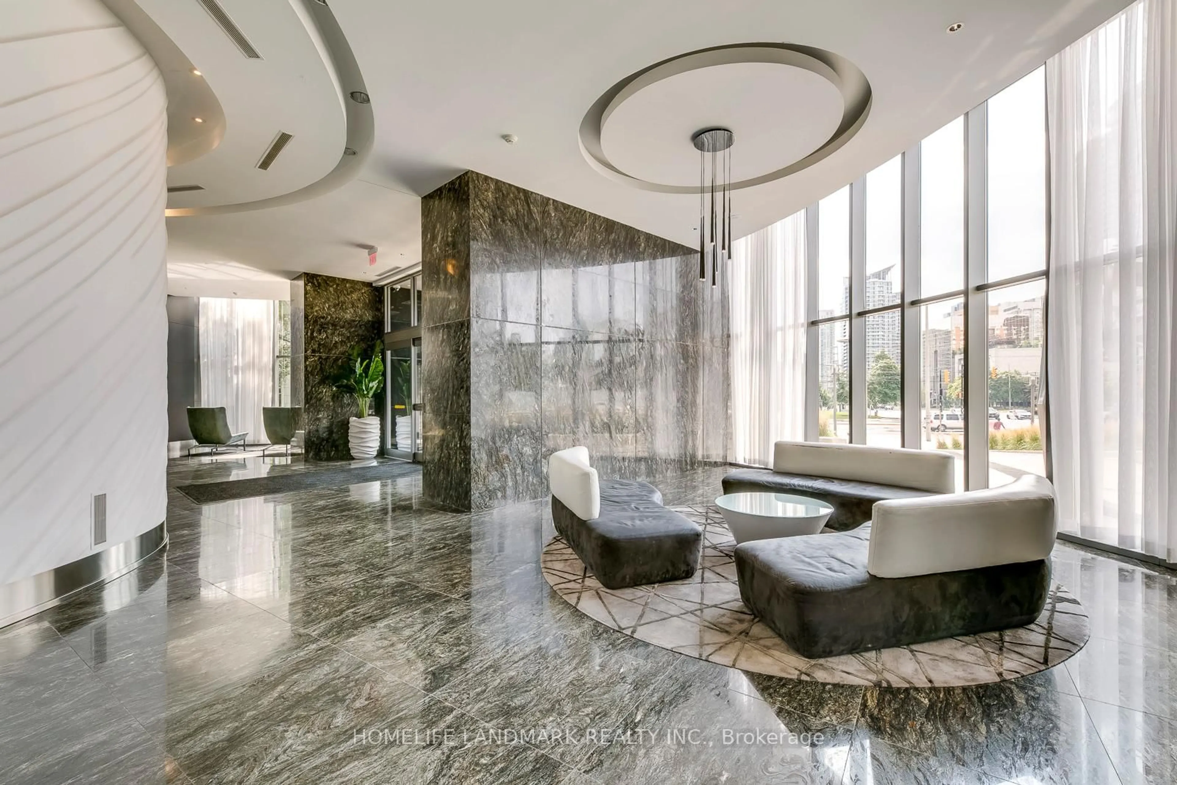 Lobby for 60 Absolute Ave #2804, Mississauga Ontario L4Z 0A9