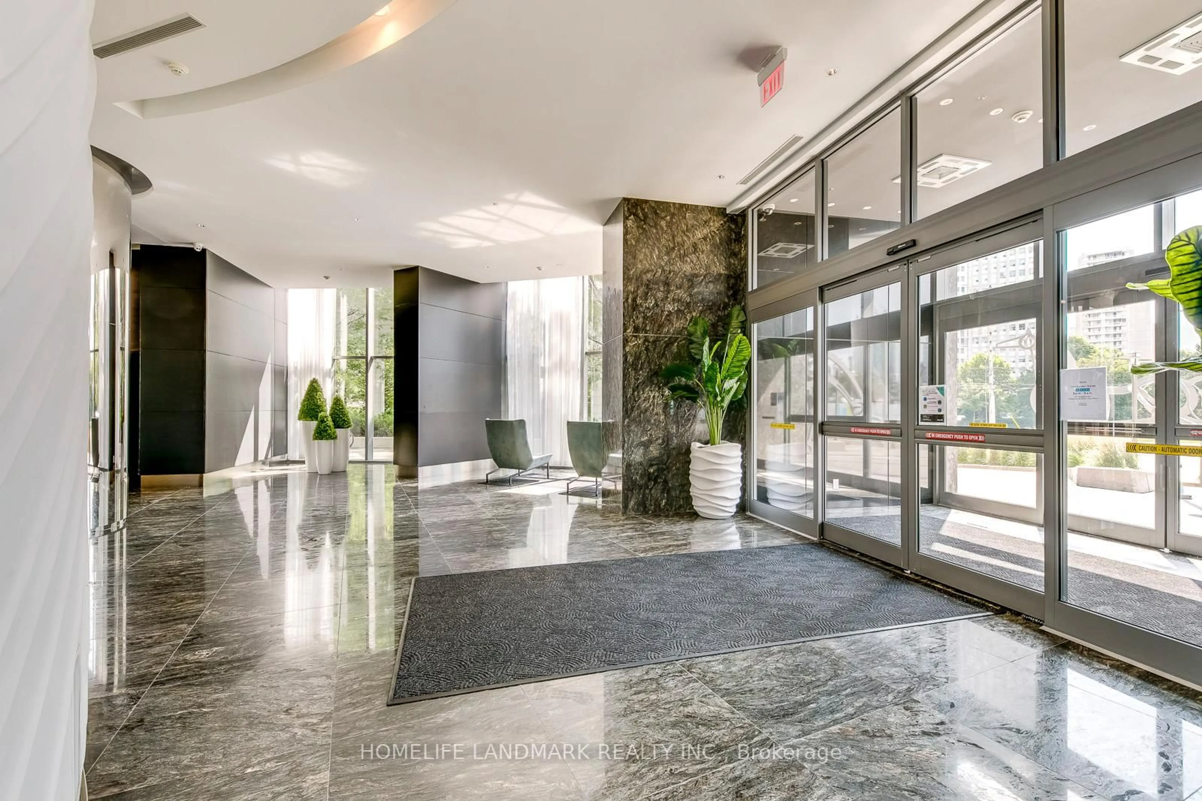 Lobby for 60 Absolute Ave #2804, Mississauga Ontario L4Z 0A9