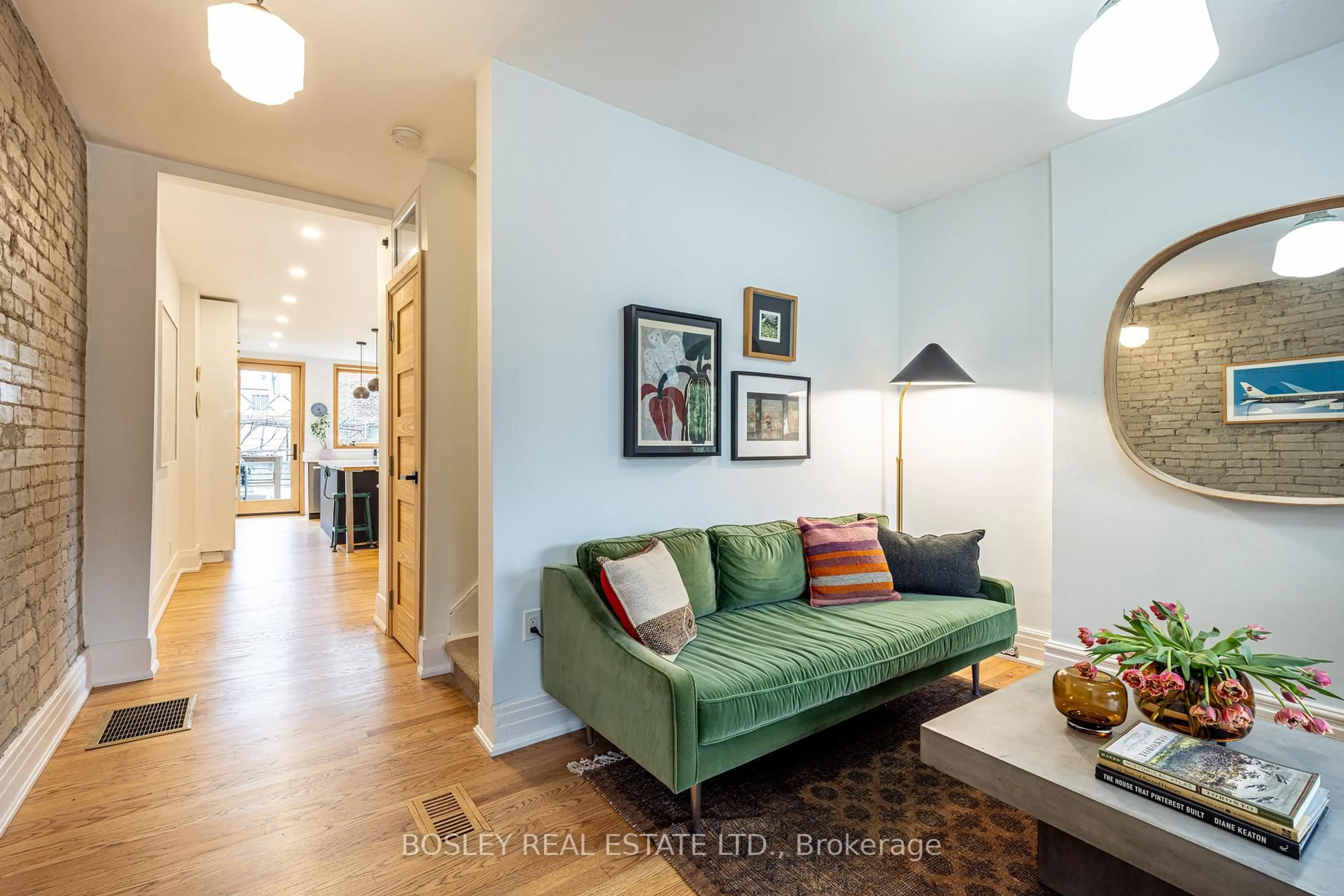 Living room with furniture, unknown for 45 Greenlaw Ave, Toronto Ontario M6H 3V7