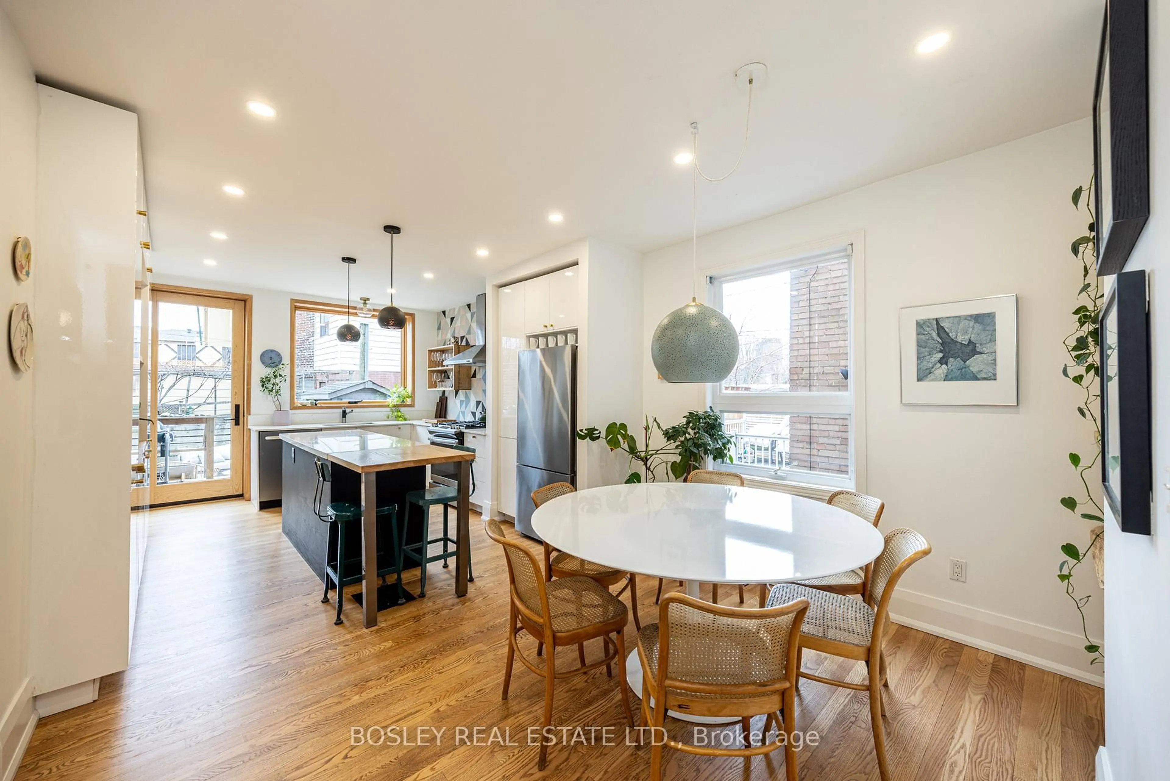 Open concept kitchen, unknown for 45 Greenlaw Ave, Toronto Ontario M6H 3V7