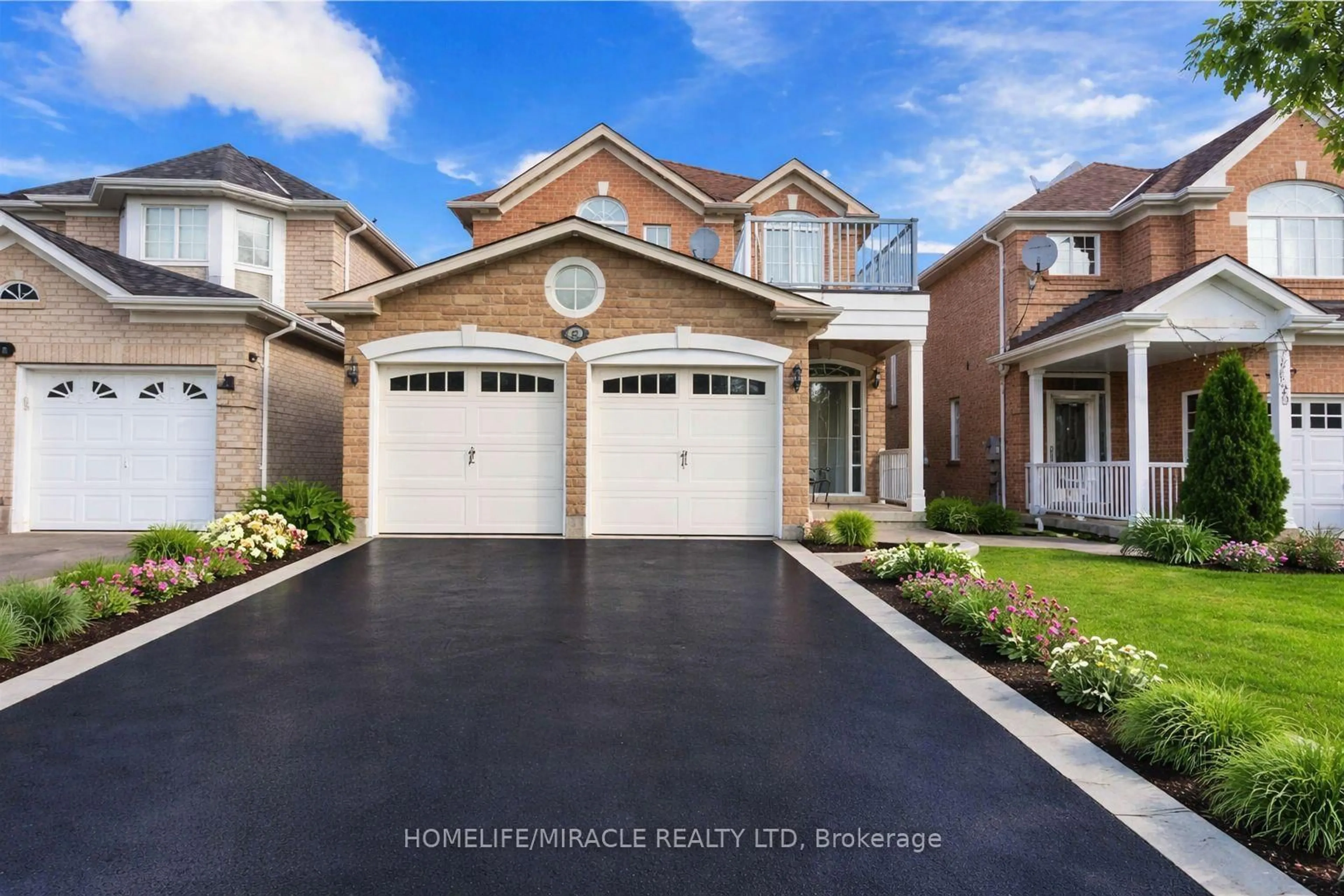 Home with brick exterior material, street for 31 Binder Twine Tr, Brampton Ontario L6X 4S5