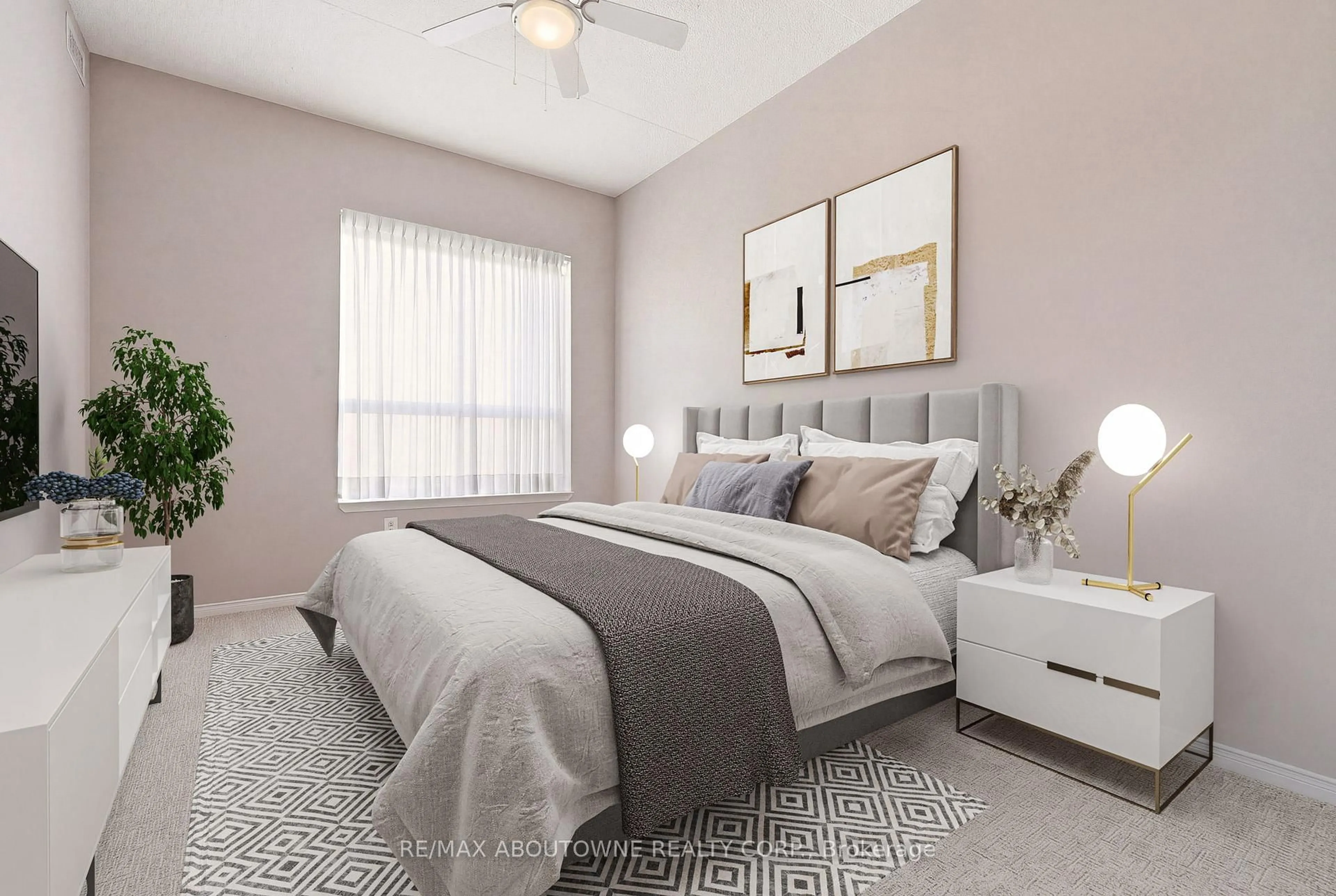 Bedroom with bed, unknown for 2085 Amherst Hts #209, Burlington Ontario L7P 5C2