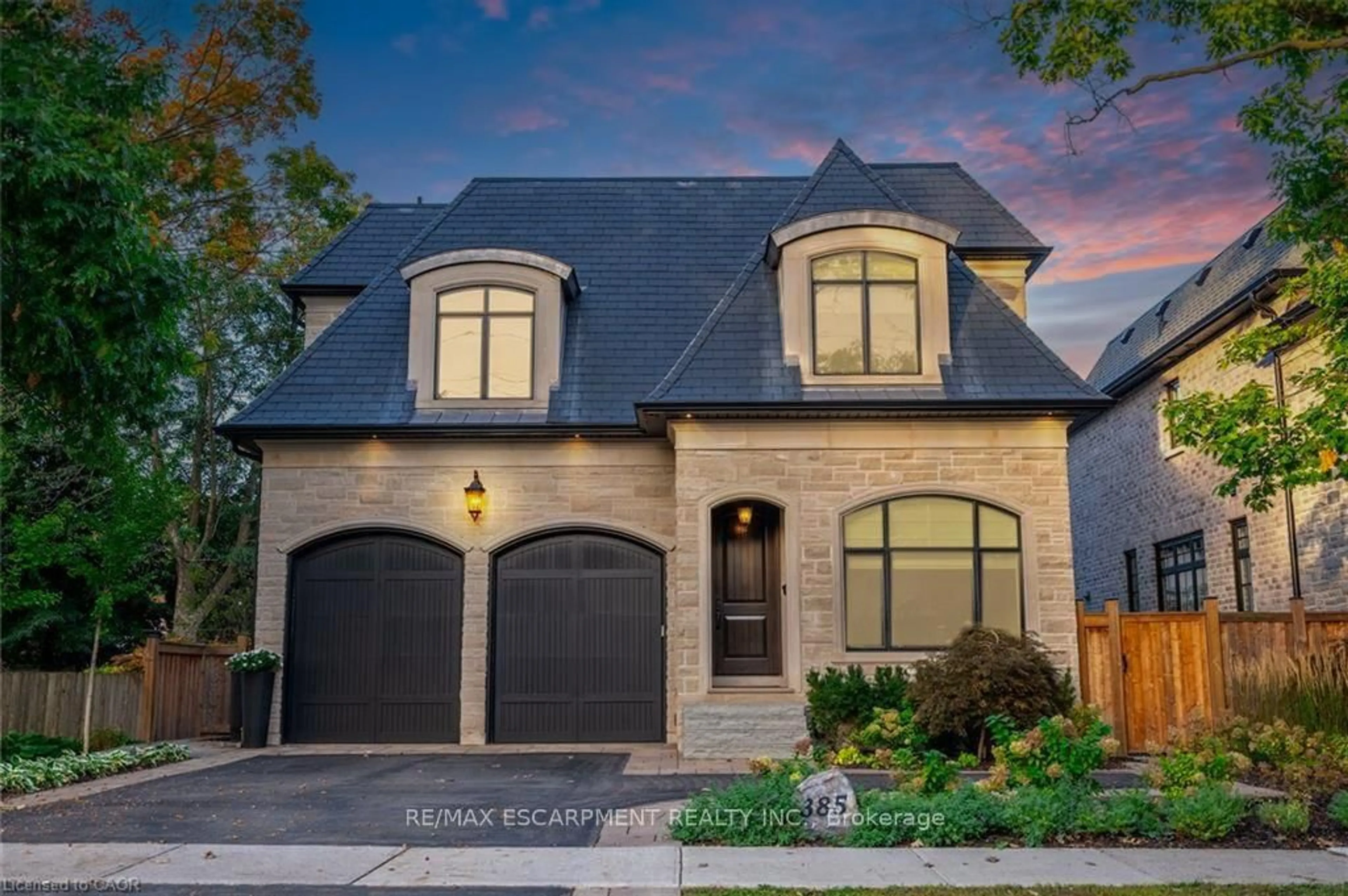 Home with brick exterior material, street for 385 Pine Cove Rd, Burlington Ontario L7N 1W4