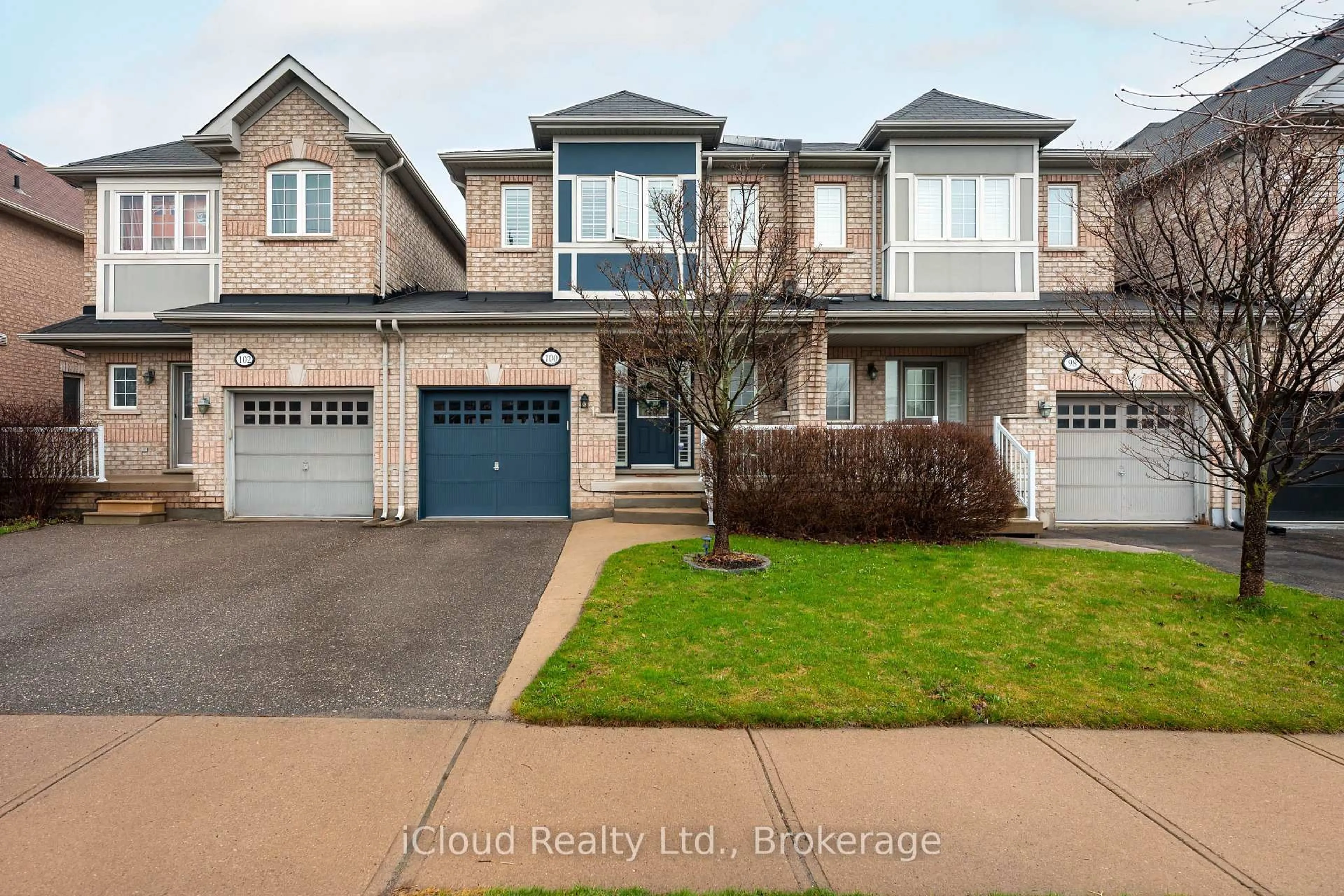 Home with brick exterior material, street for 100 Goldham Way, Halton Hills Ontario L7G 0C8