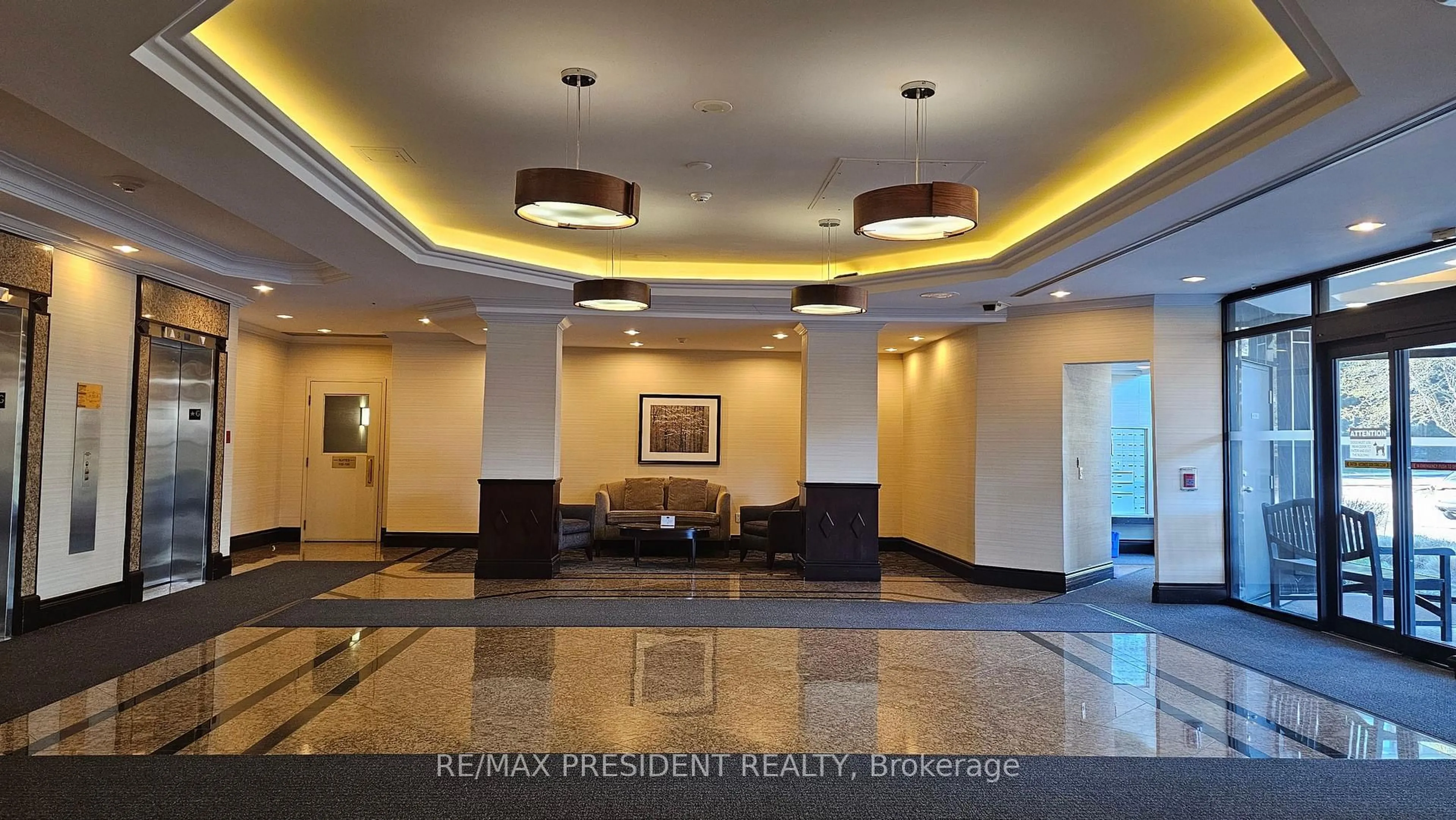 Lobby for 2155 Burnhamthorpe Rd #1103, Mississauga Ontario L5L 5P4