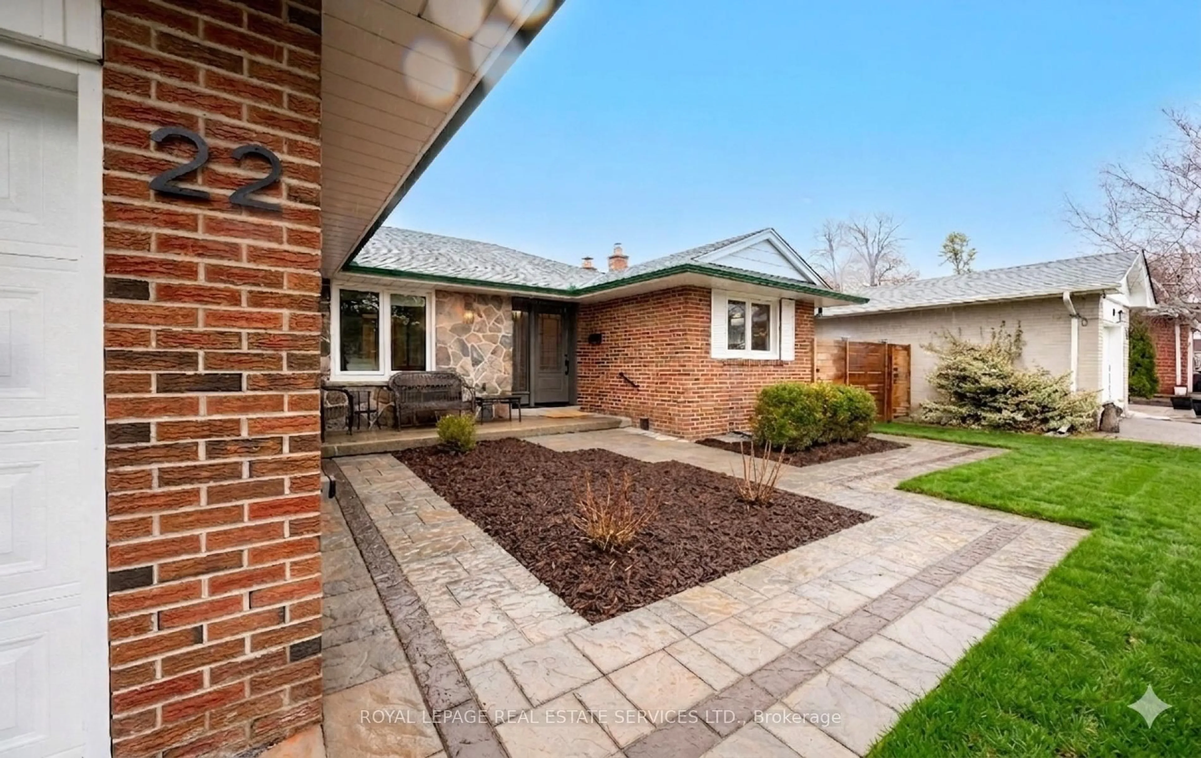 Home with brick exterior material, street for 22 Arbroath Cres, Toronto Ontario M9C 2T1