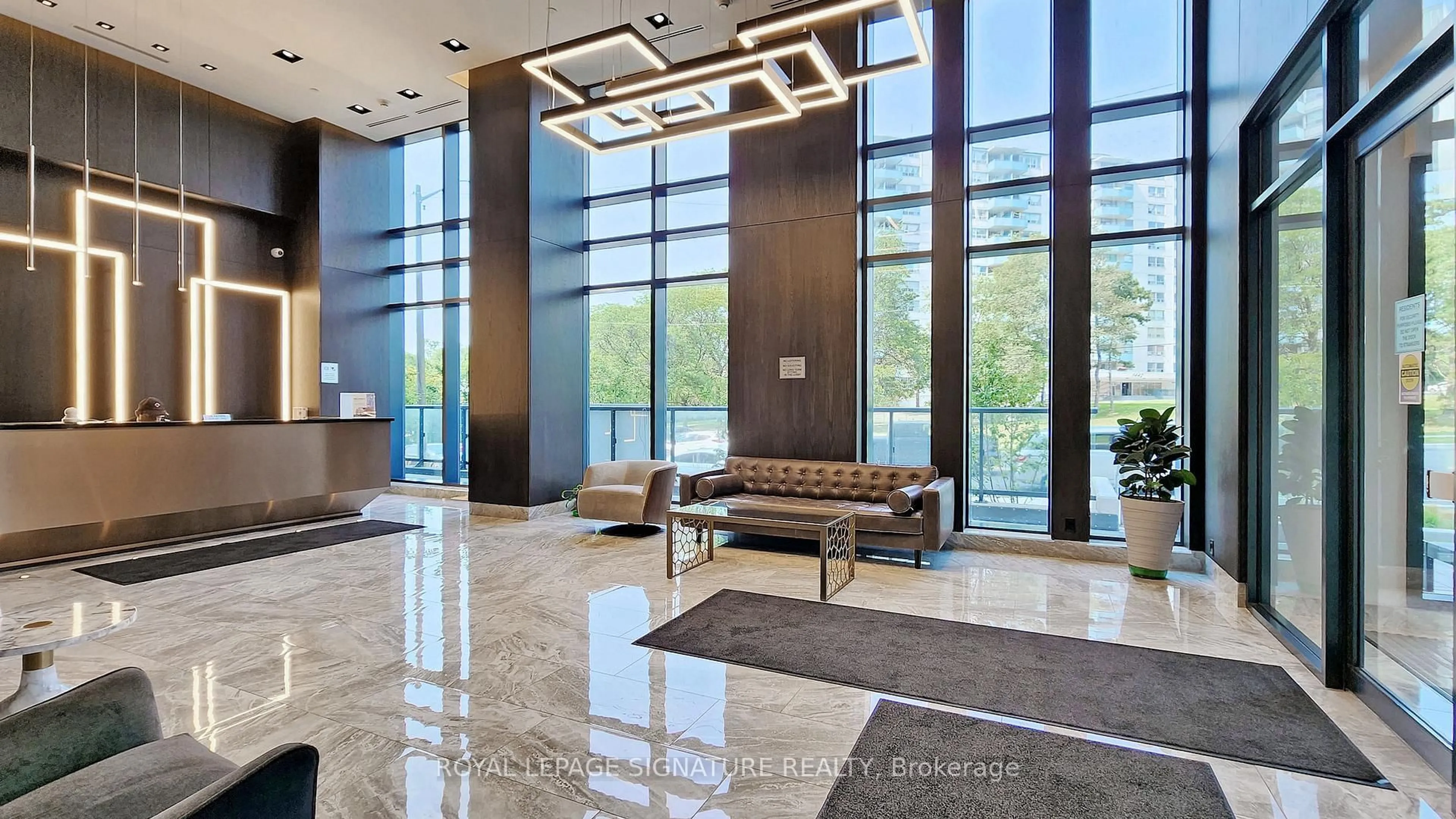 Lobby for 1461 Lawrence Ave #509, Toronto Ontario M6L 0A6
