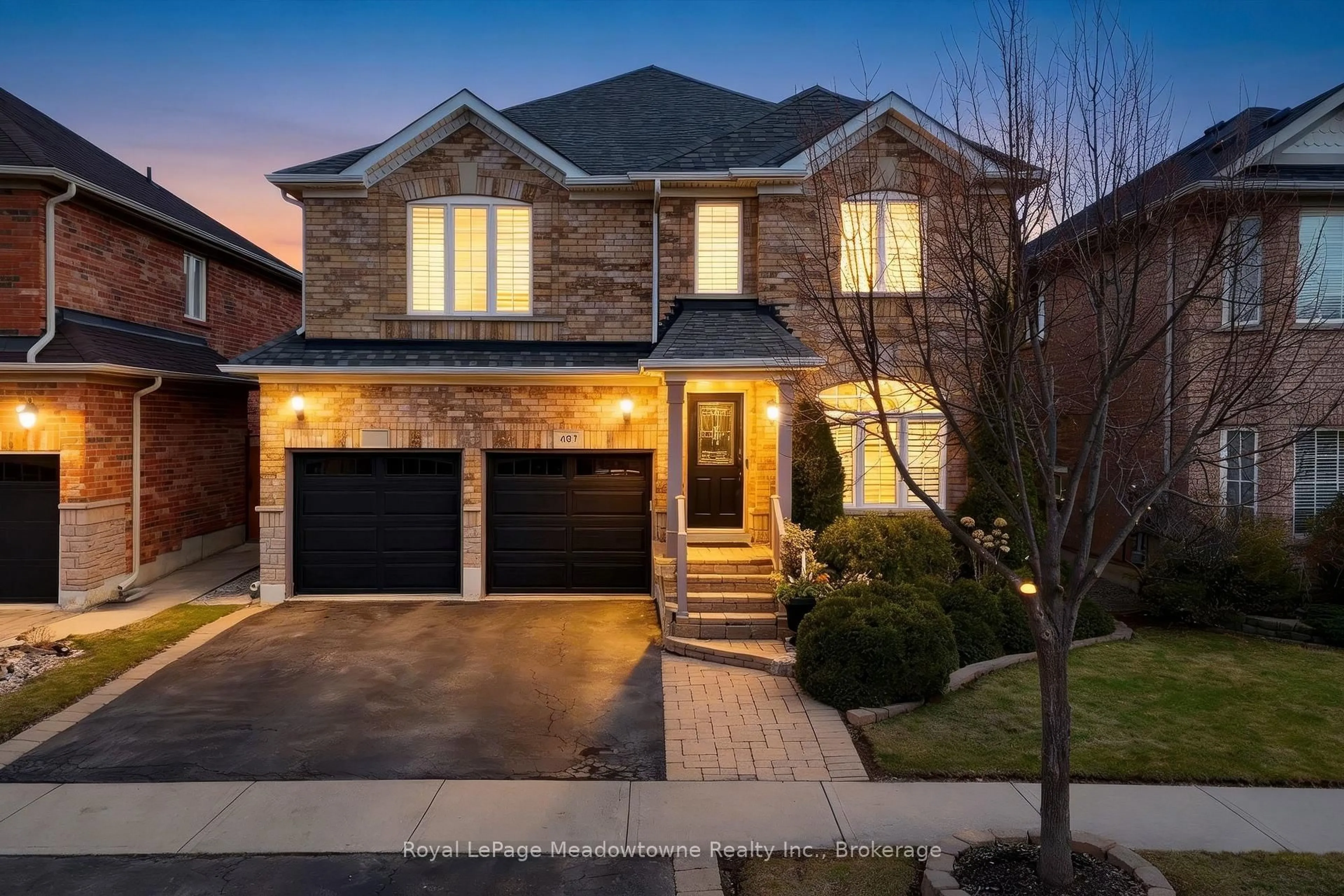 Home with brick exterior material, street for 487 Hartley Blvd, Milton Ontario L9T 6K9