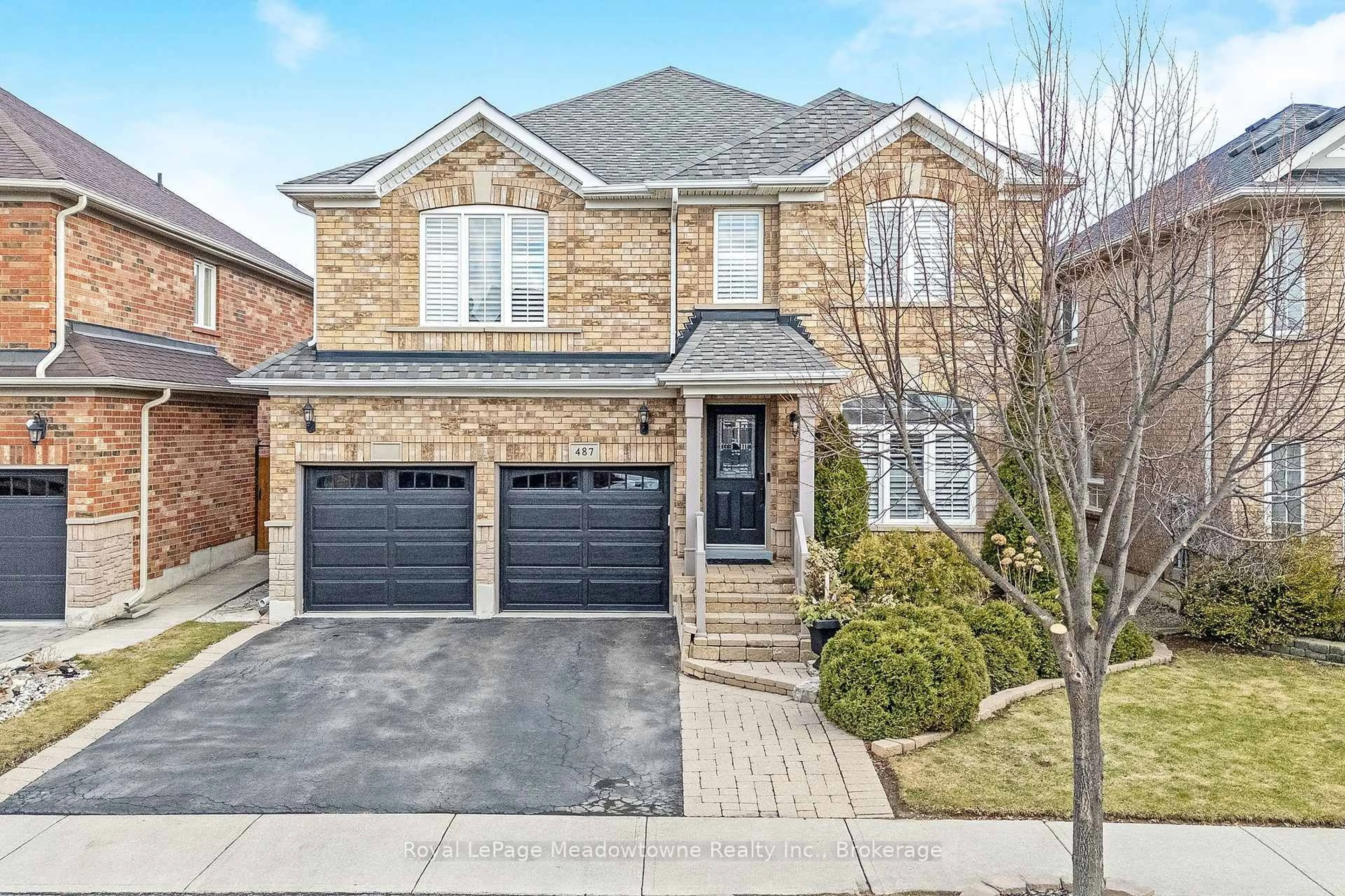 Home with brick exterior material, street for 487 Hartley Blvd, Milton Ontario L9T 6K9