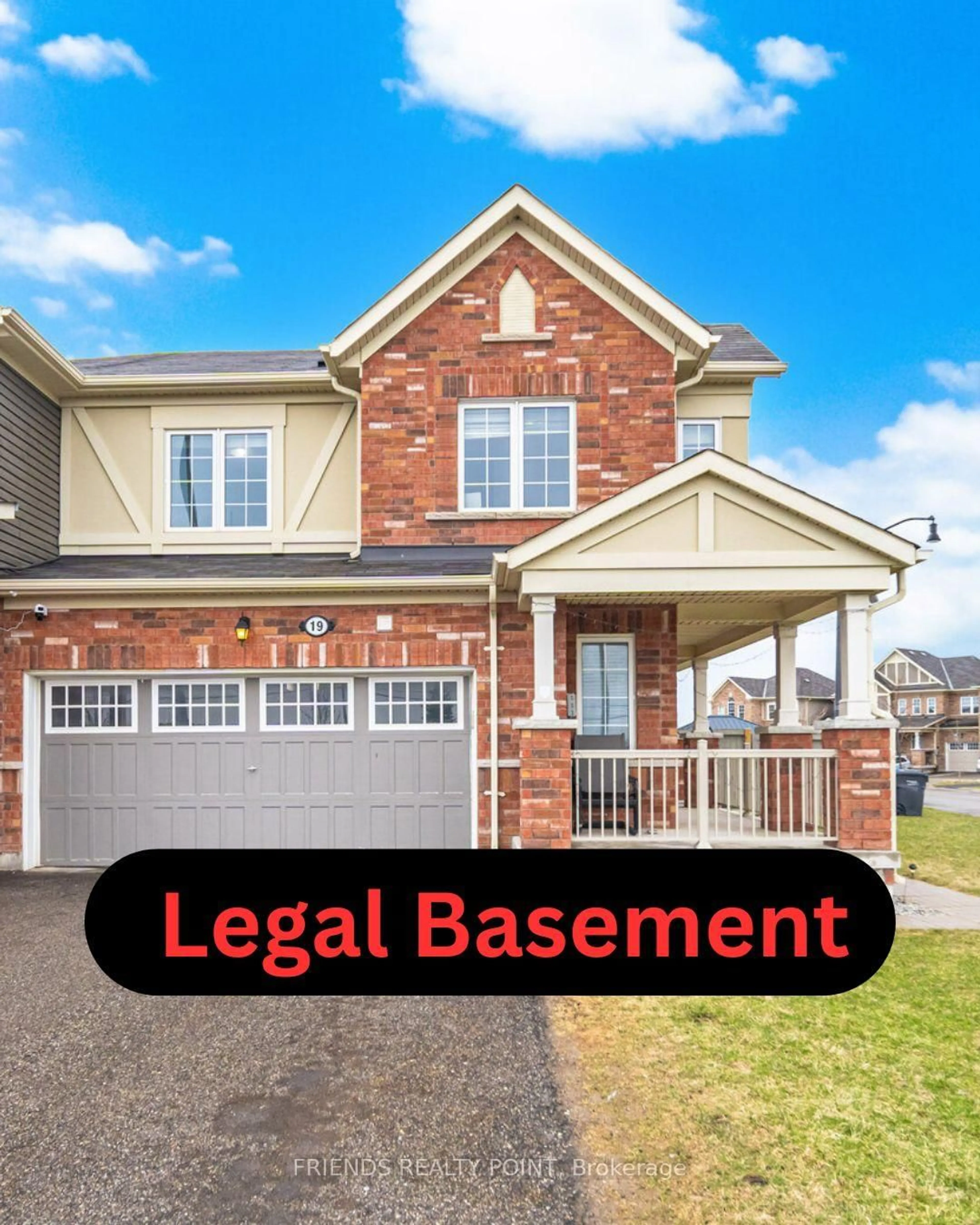 Home with brick exterior material, street for 19 Donlamont Circ, Brampton Ontario L7A 4T5