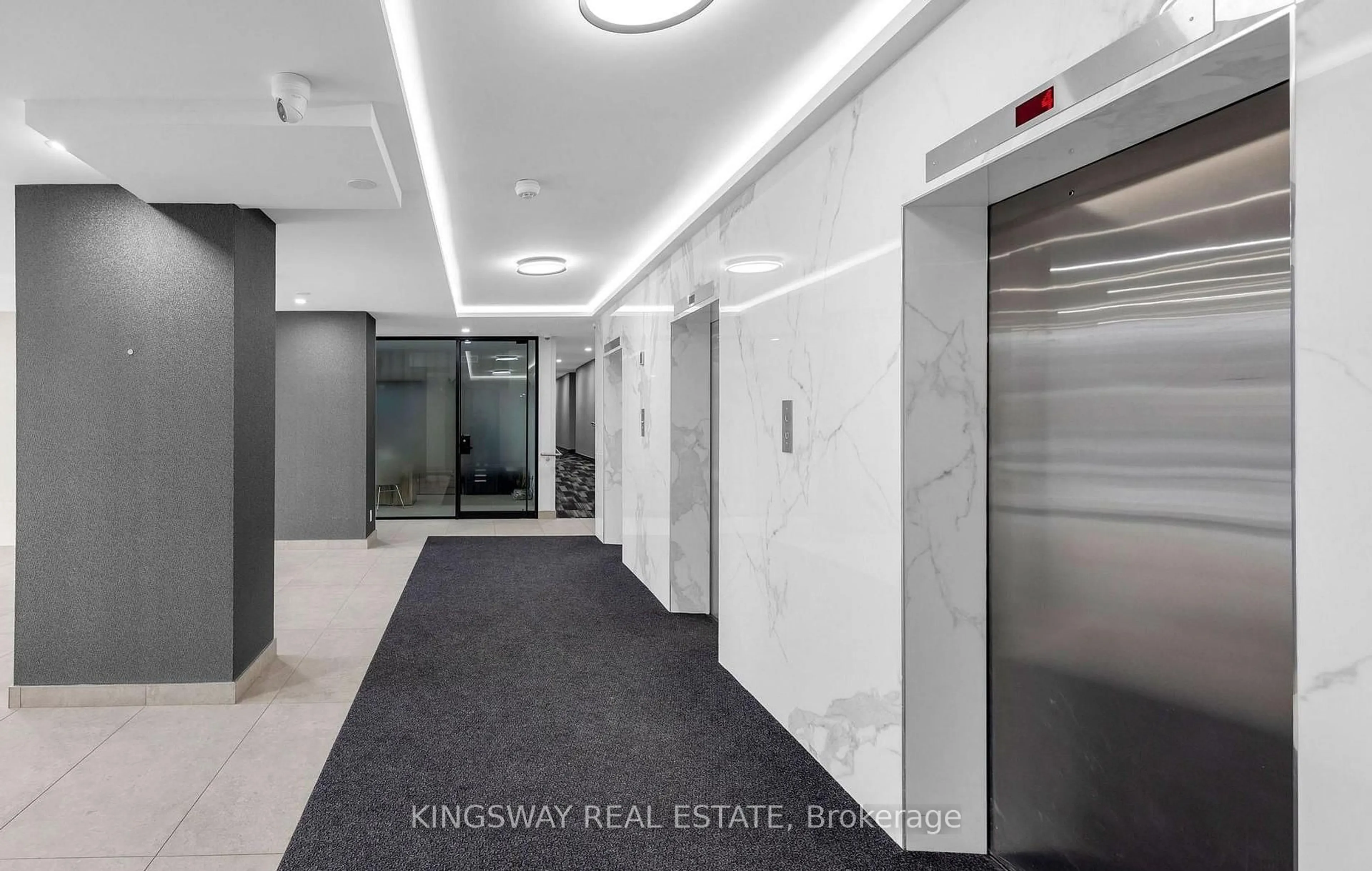 Indoor foyer for 511 The West Mall #904, Toronto Ontario M9C 1G5