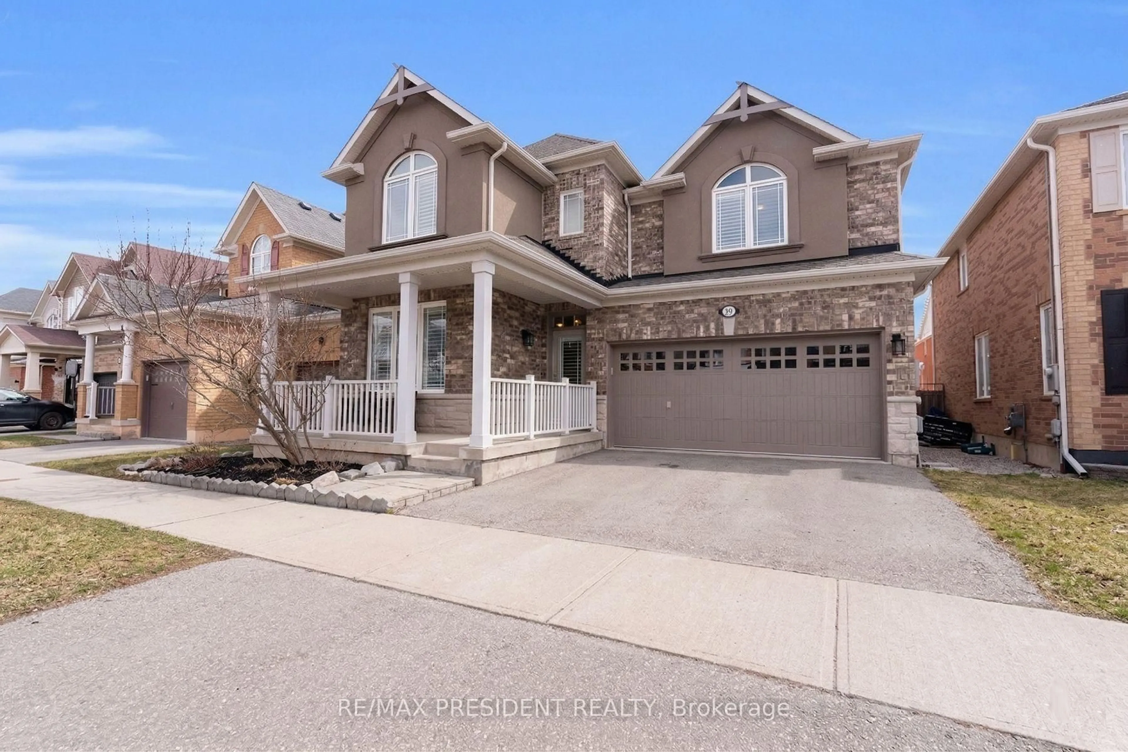 Home with brick exterior material, street for 306 Pringle Ave, Milton Ontario L9T 7N2