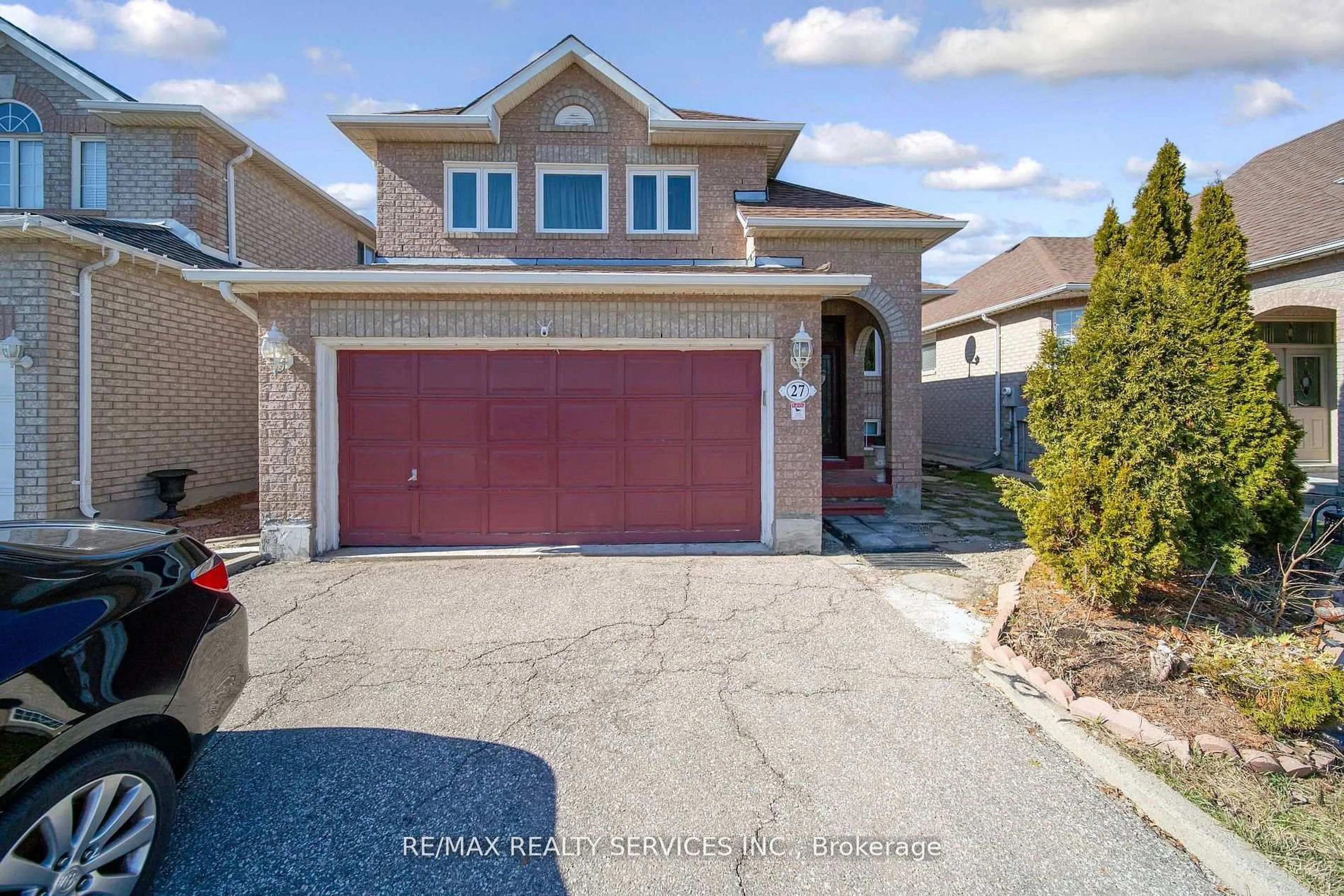 Home with brick exterior material, street for 27 Suncrest Dr, Brampton Ontario L6X 4L5