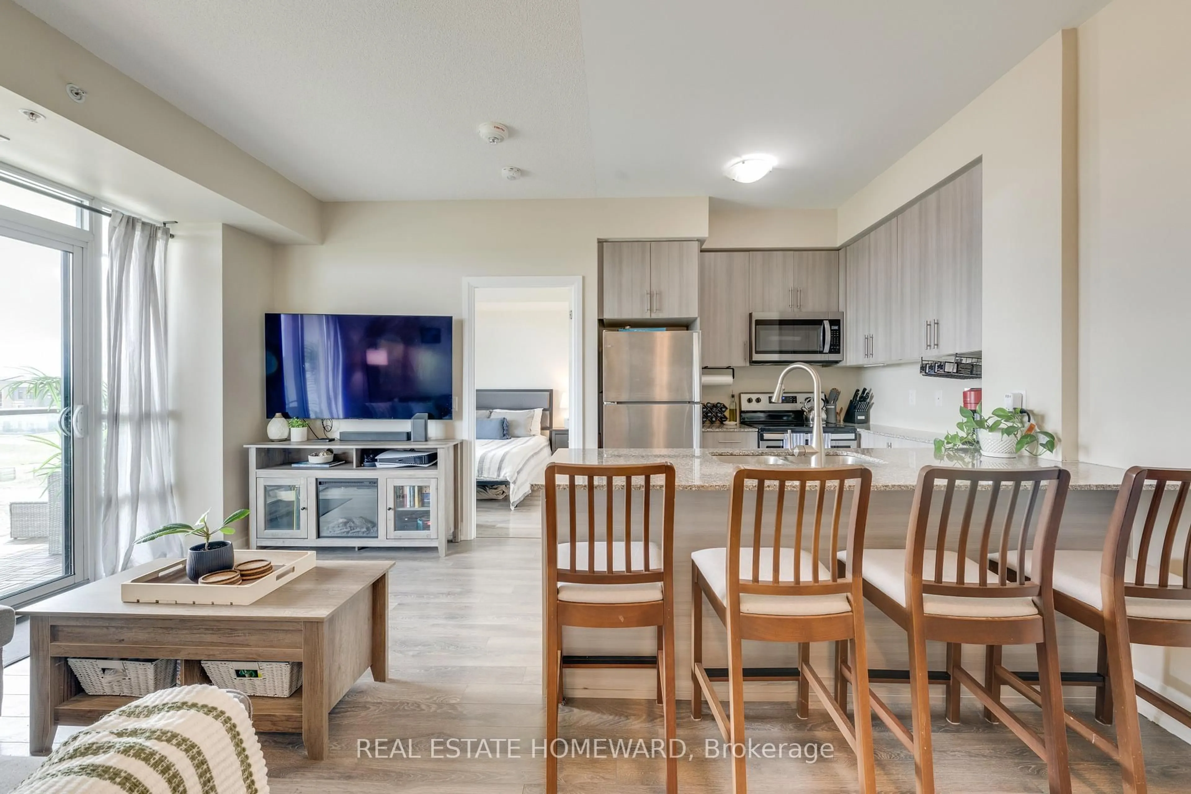 Open concept kitchen, unknown for 65 Yorkland Blvd #211, Brampton Ontario L6P 4M5