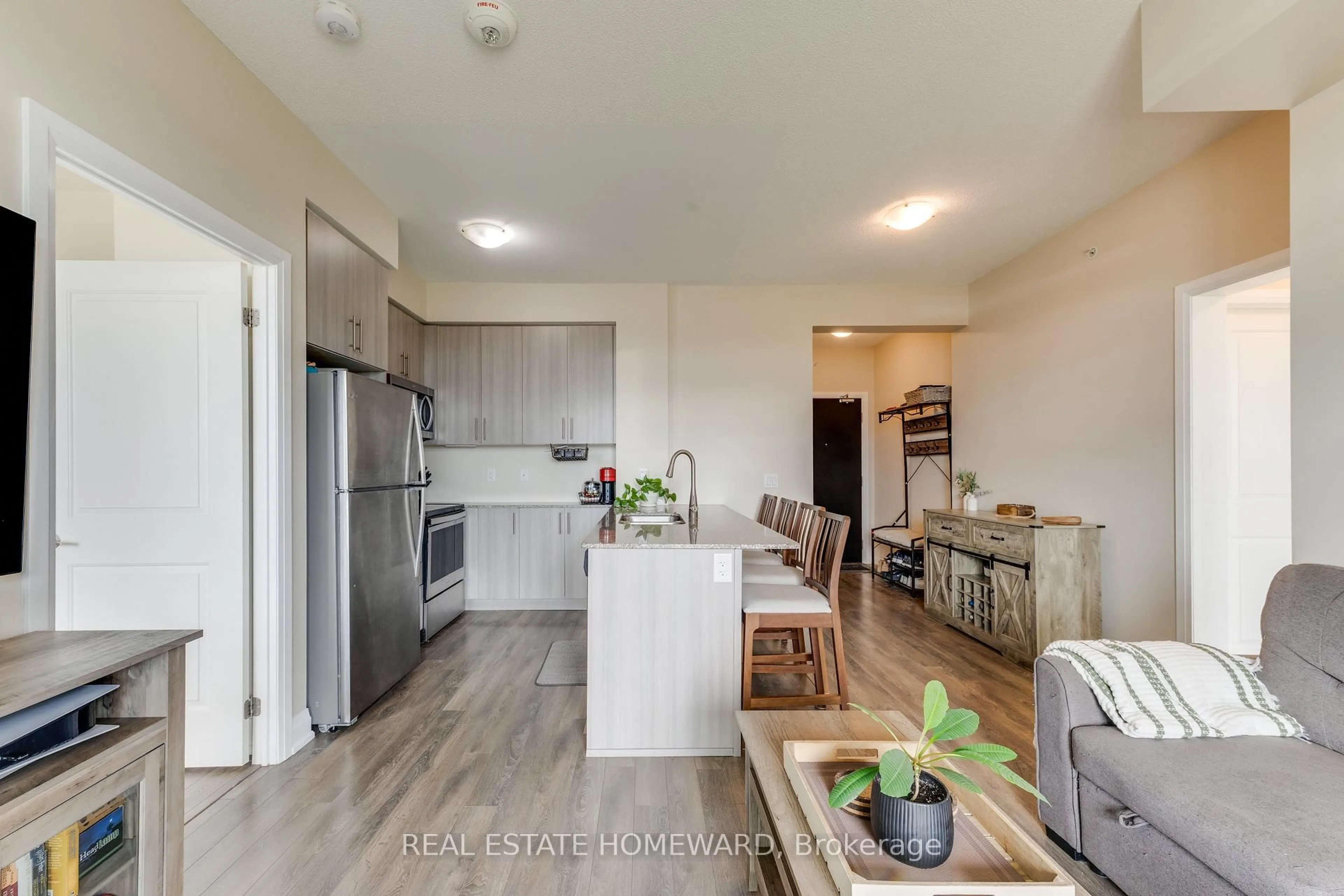 Open concept kitchen, unknown for 65 Yorkland Blvd #211, Brampton Ontario L6P 4M5