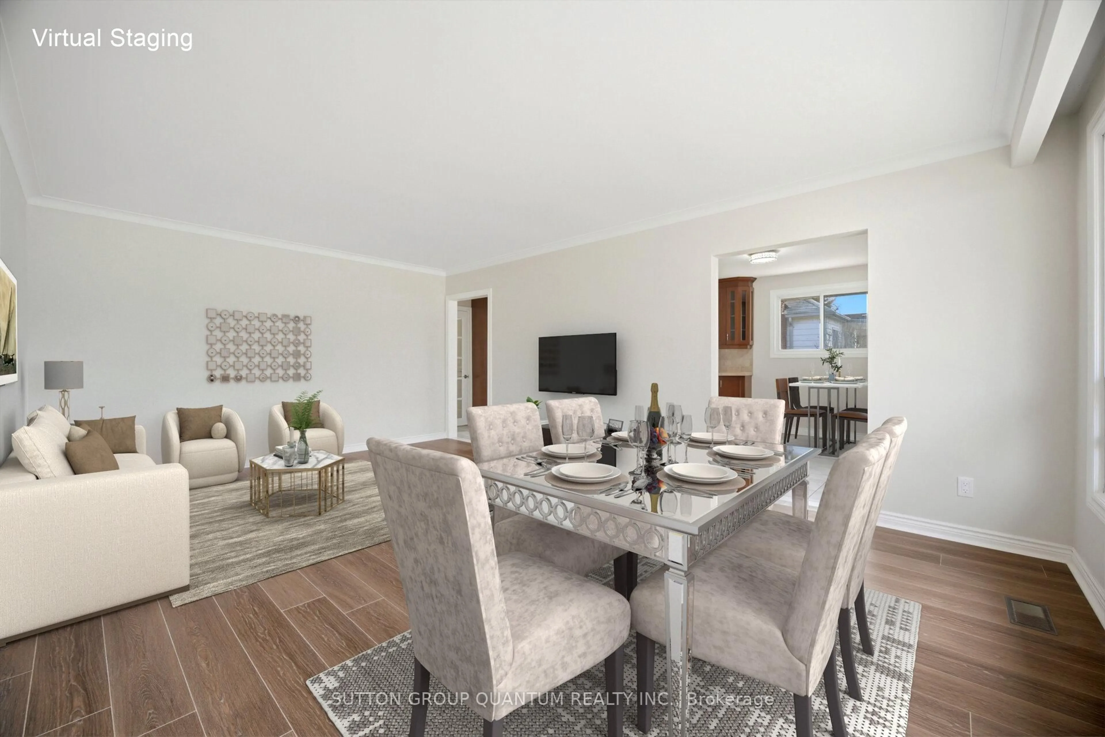 Living room with furniture, unknown for 126 Angelene St, Mississauga Ontario L5G 1X2