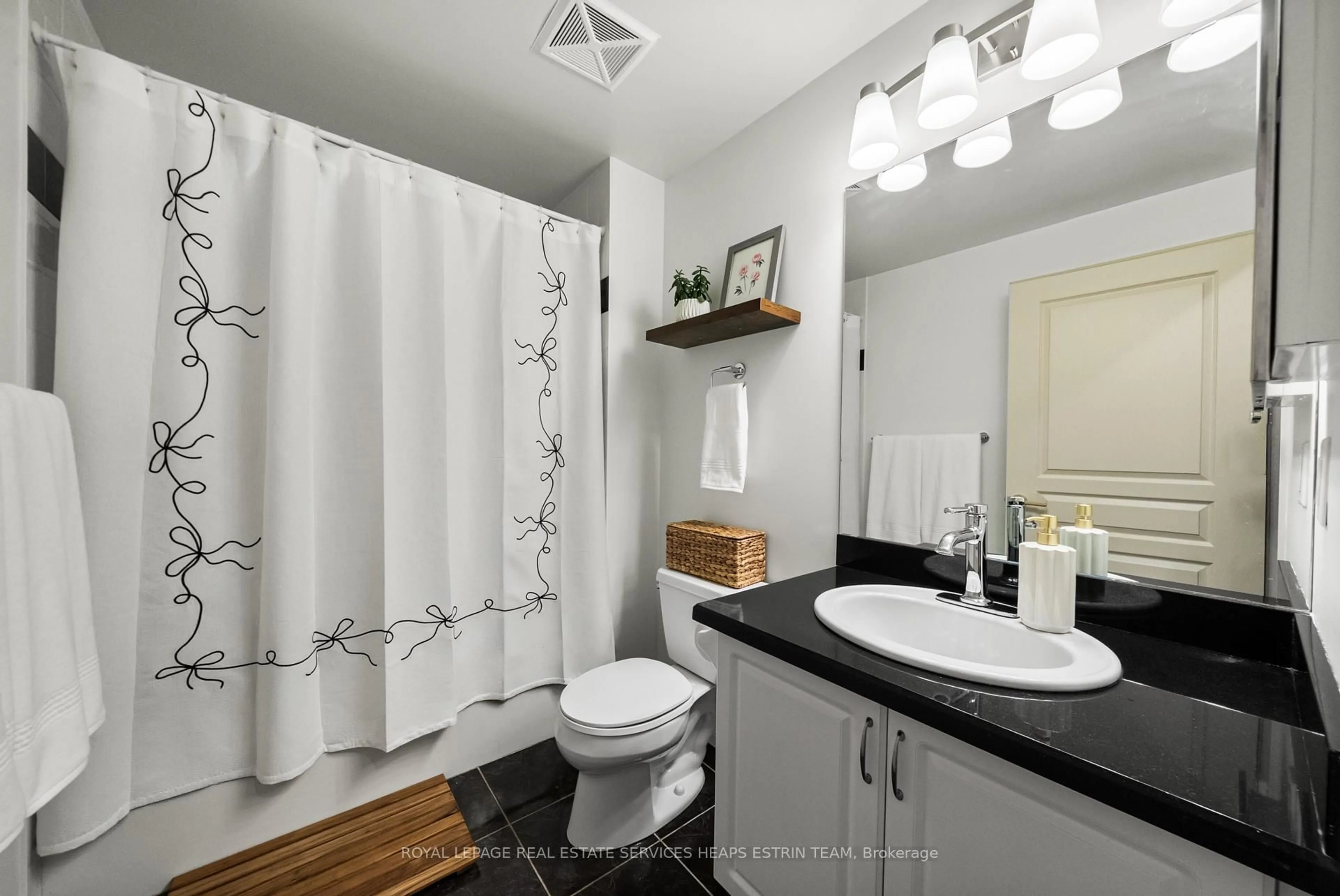 Standard bathroom, ceramic/tile floor for 5 Marine Parade Dr #223, Toronto Ontario M8V 4B4