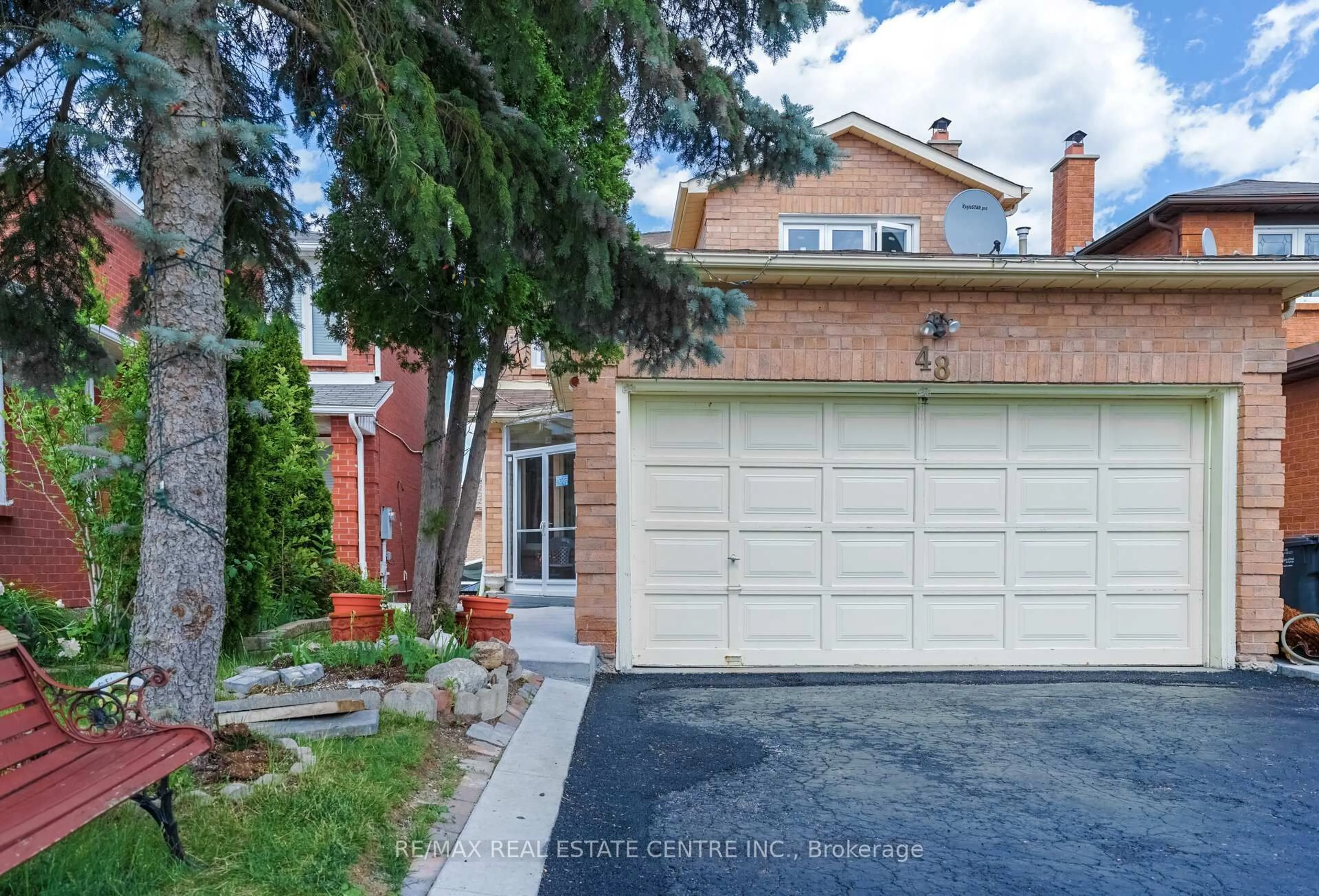 Home with brick exterior material, street for 48 Cortez Crt, Brampton Ontario L6X 3Y9