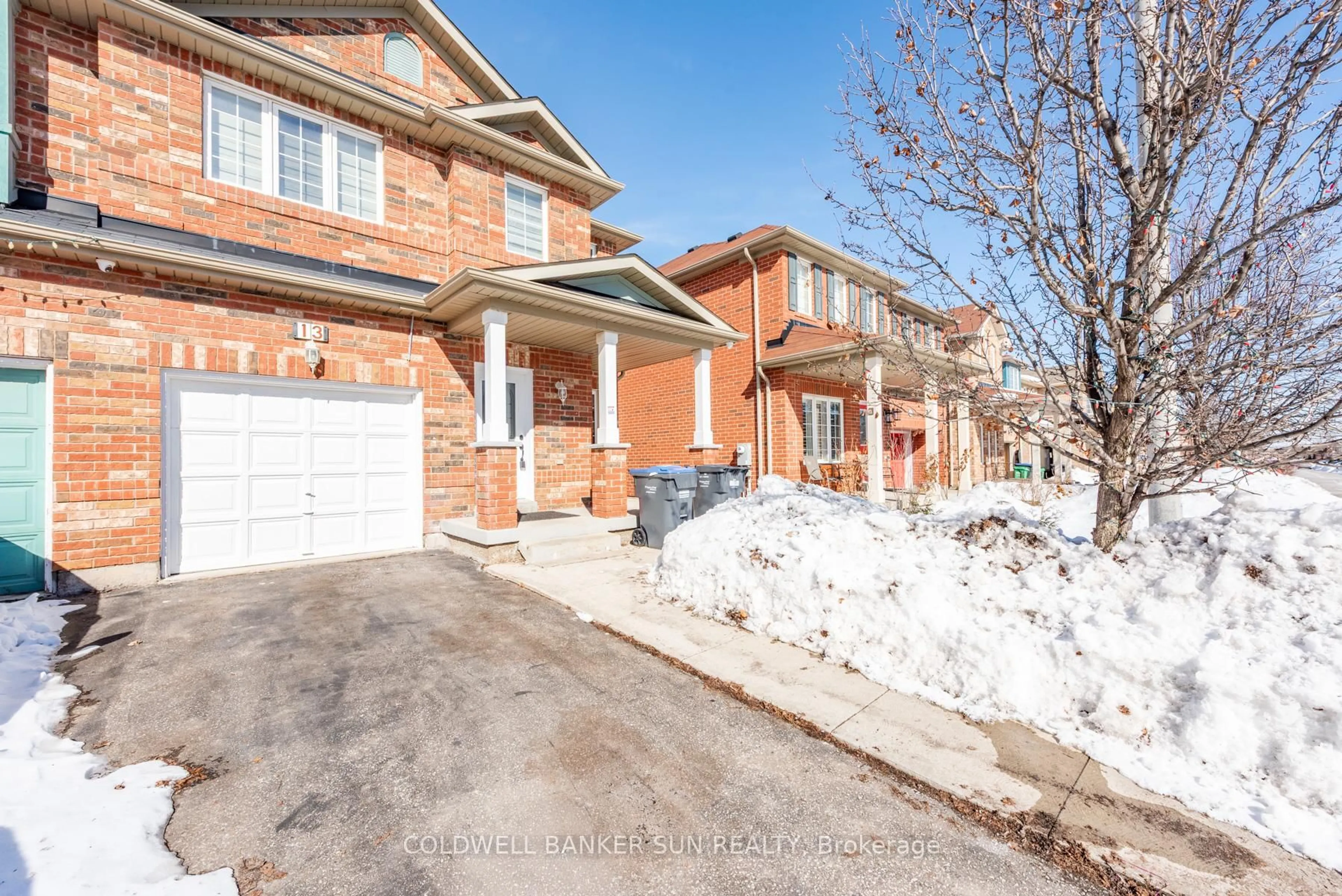 Home with brick exterior material, street for 13 Travis Cres, Brampton Ontario L7A 0P2