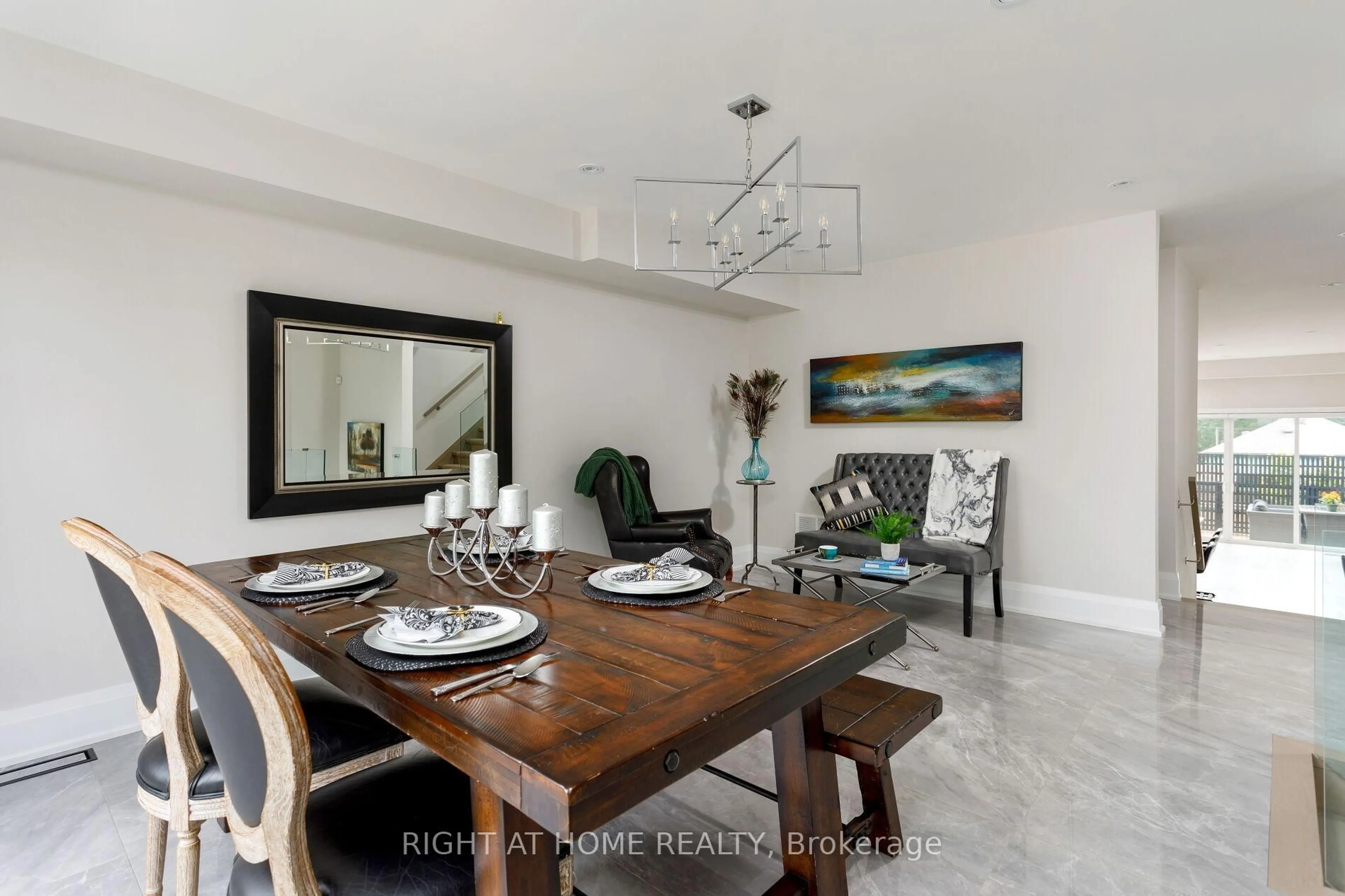 Dining room, ceramic/tile floor for 175 Hay Ave, Toronto Ontario M8Z 1G3