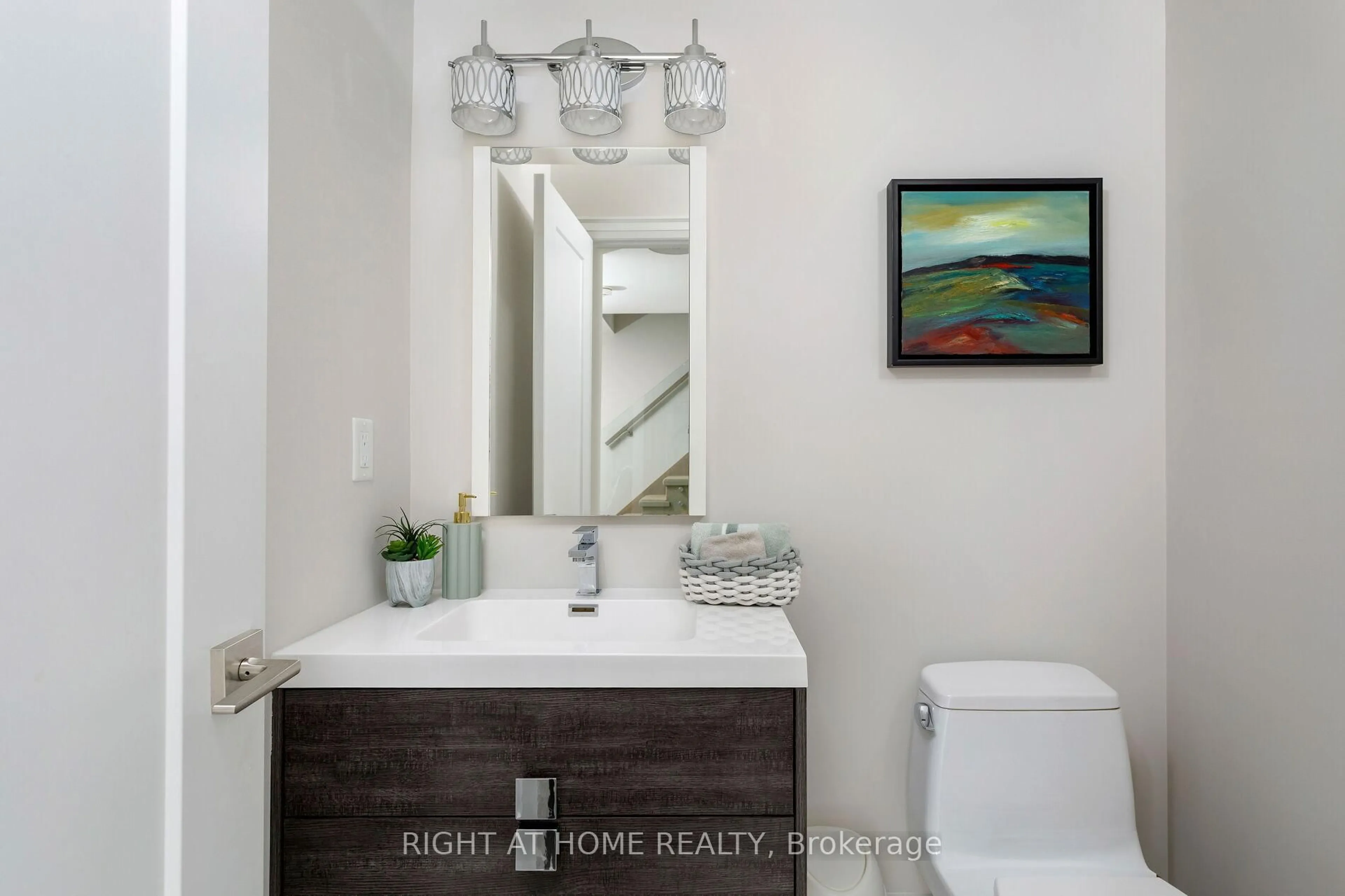 Contemporary bathroom, ceramic/tile floor for 175 Hay Ave, Toronto Ontario M8Z 1G3