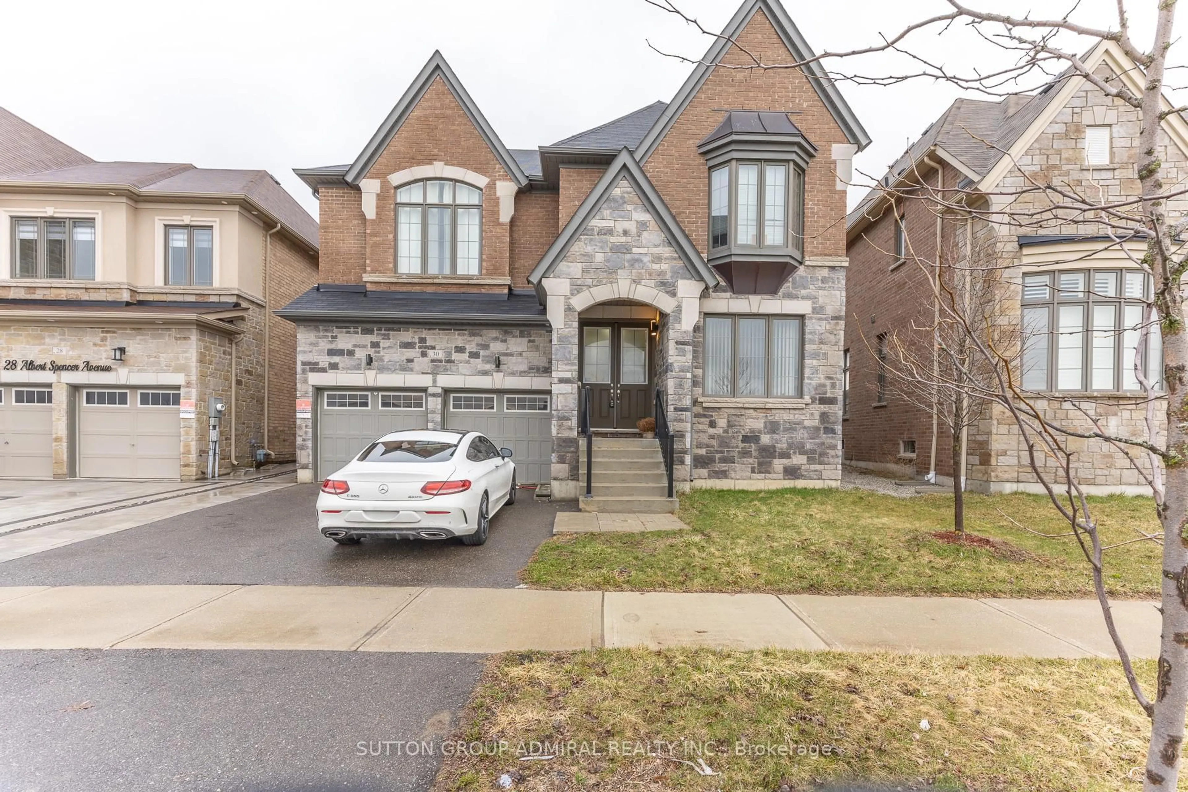 Home with brick exterior material, street for 30 Albert Spencer Ave, Caledon Ontario L7C 4G4