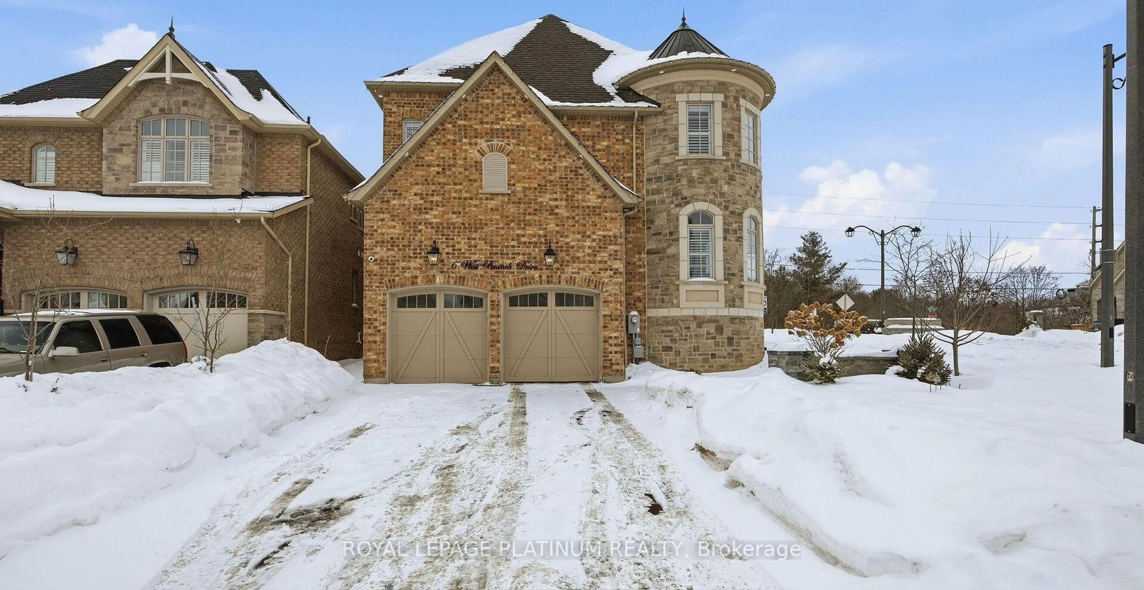 Home with brick exterior material, street for 6 West Branch Dr, Halton Hills Ontario L7G 0J6