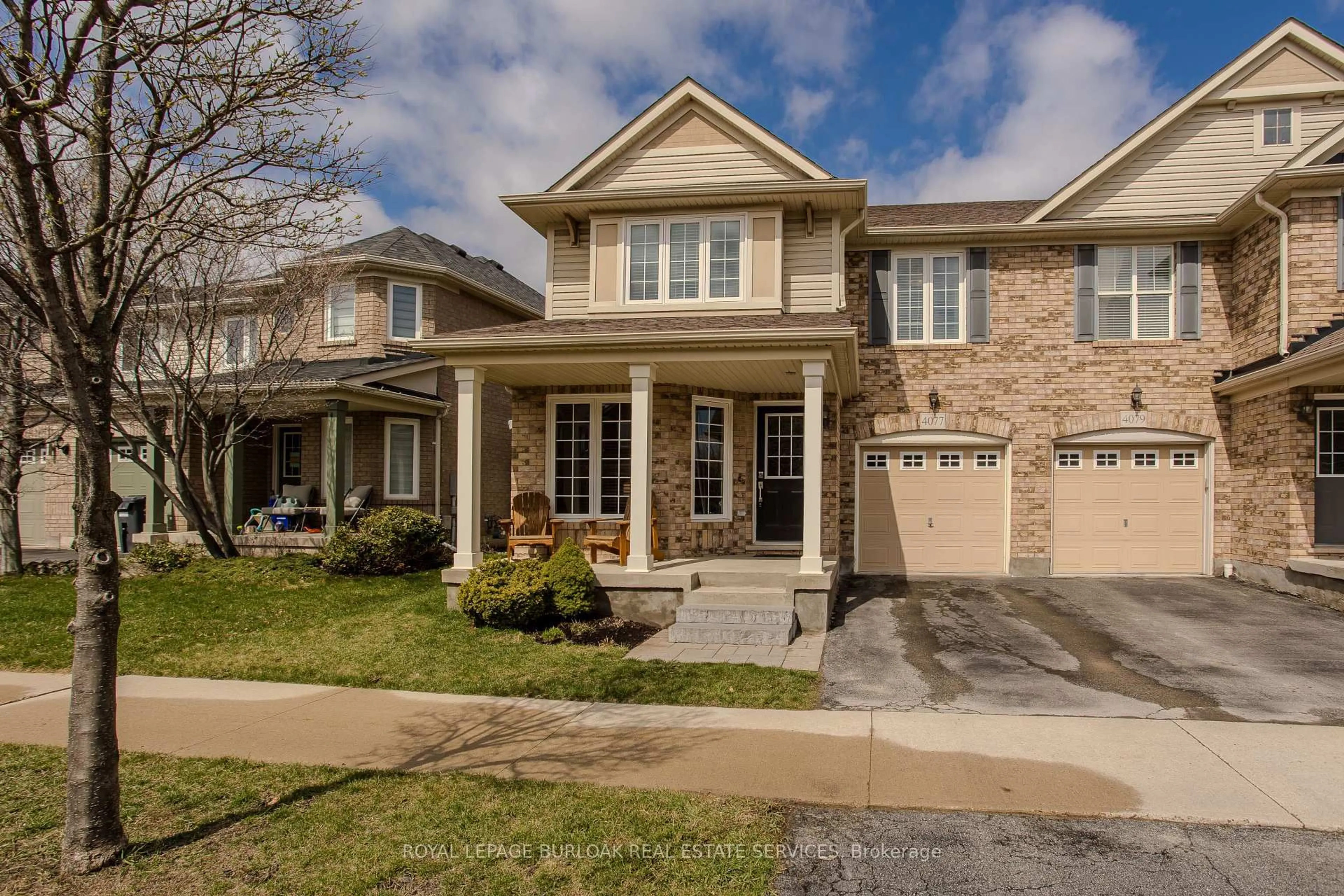 Home with brick exterior material, street for 4077 Gunby Cres, Burlington Ontario L7M 0A8