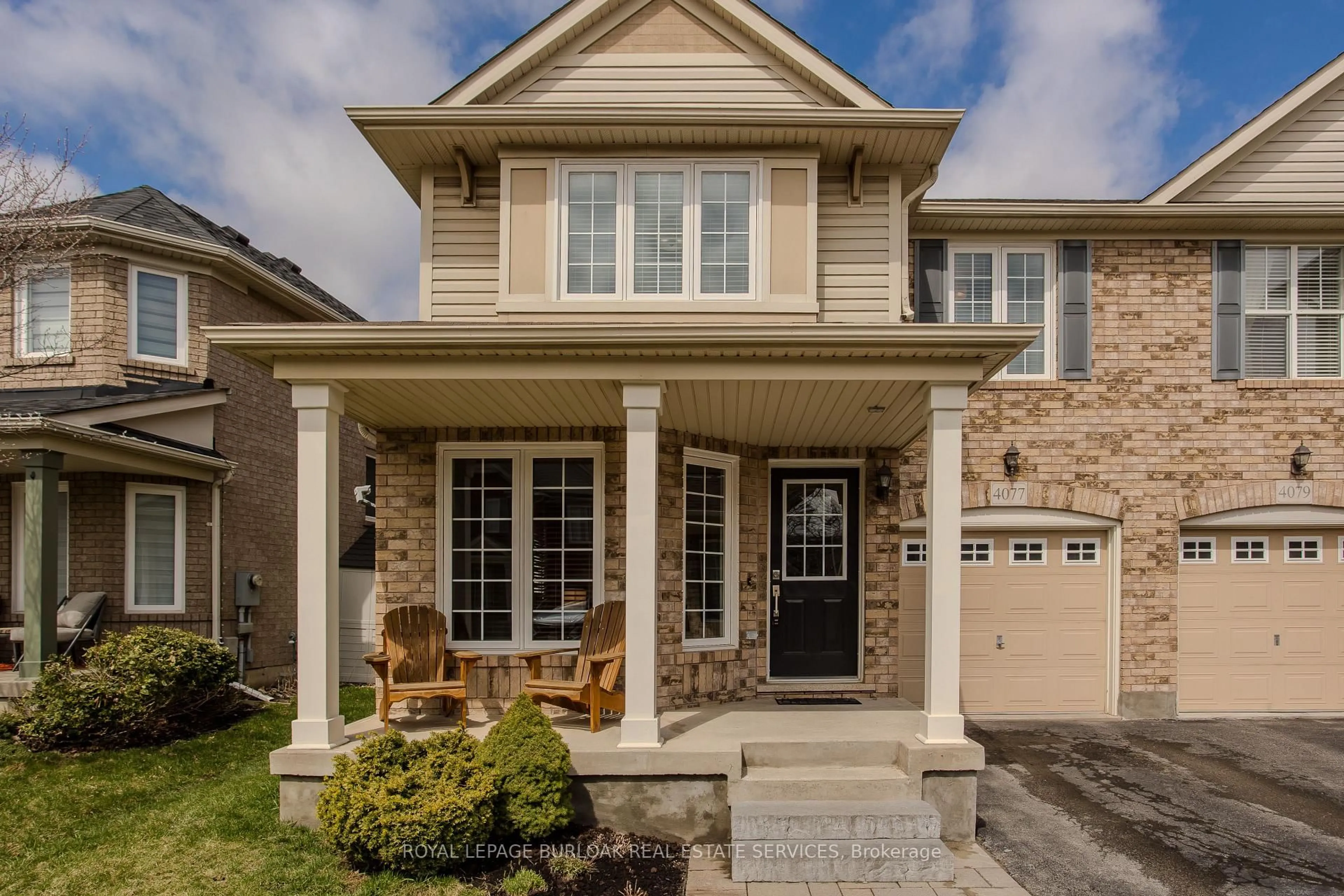 Home with brick exterior material, street for 4077 Gunby Cres, Burlington Ontario L7M 0A8