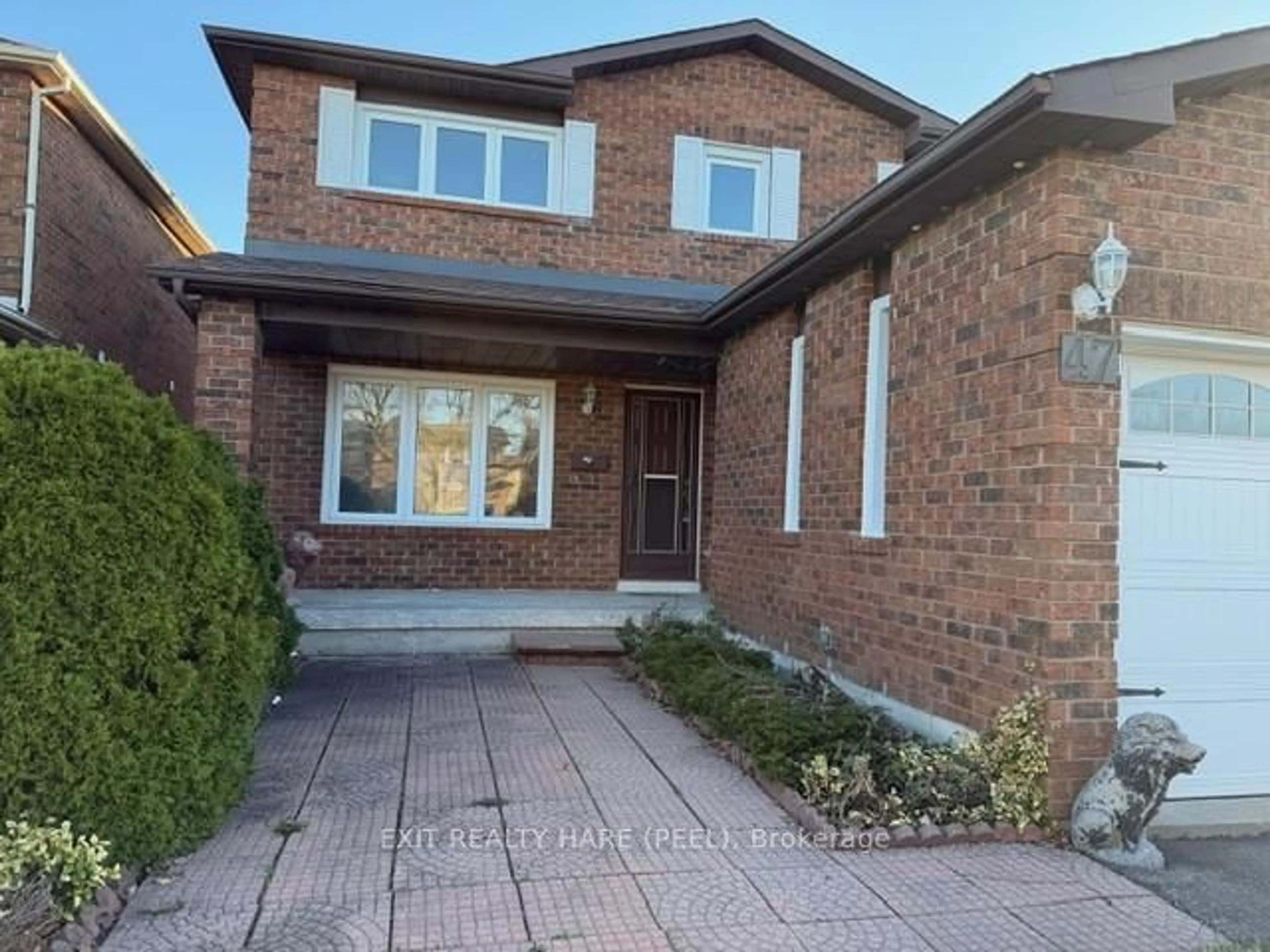 Home with brick exterior material, street for 47 Stillwater Cres, Brampton Ontario L6X 3L2