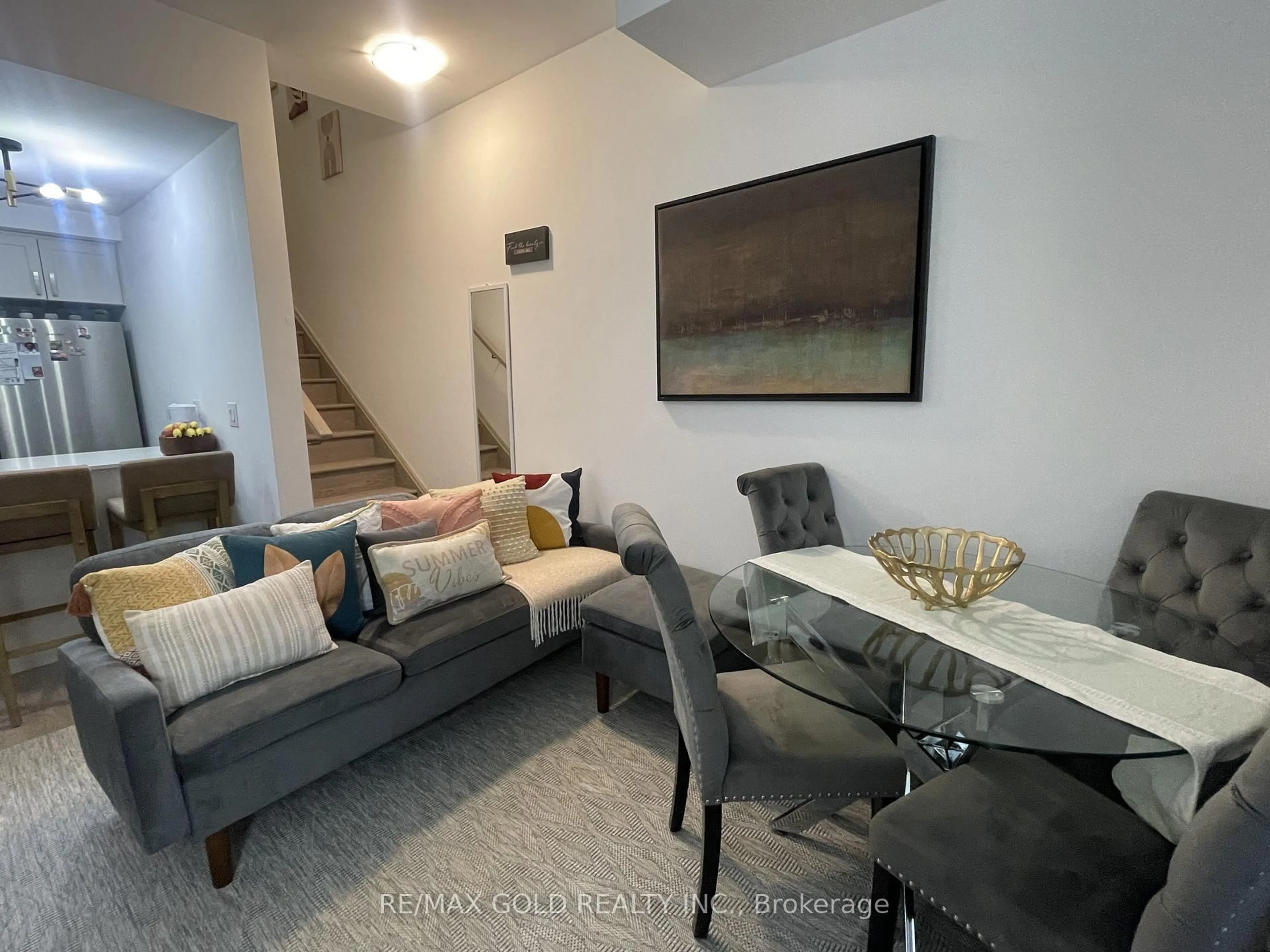 Living room with furniture, unknown for 1115 Douglas McCurdy Comm Dr #102, Mississauga Ontario L5G 0C6