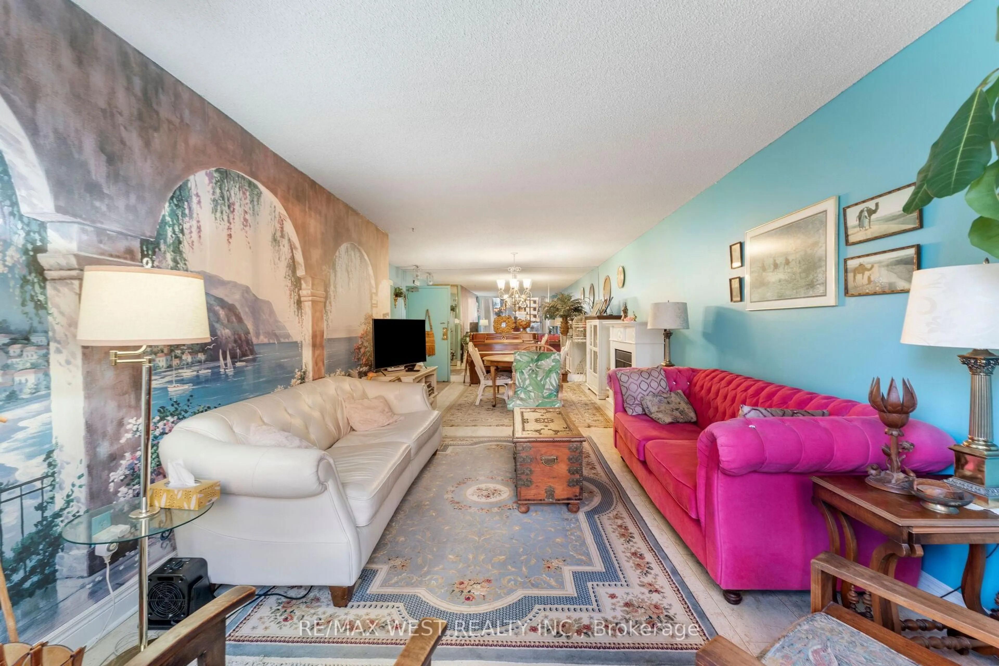 Living room with furniture, unknown for 340 Dixon Rd #114, Toronto Ontario M9R 1T1