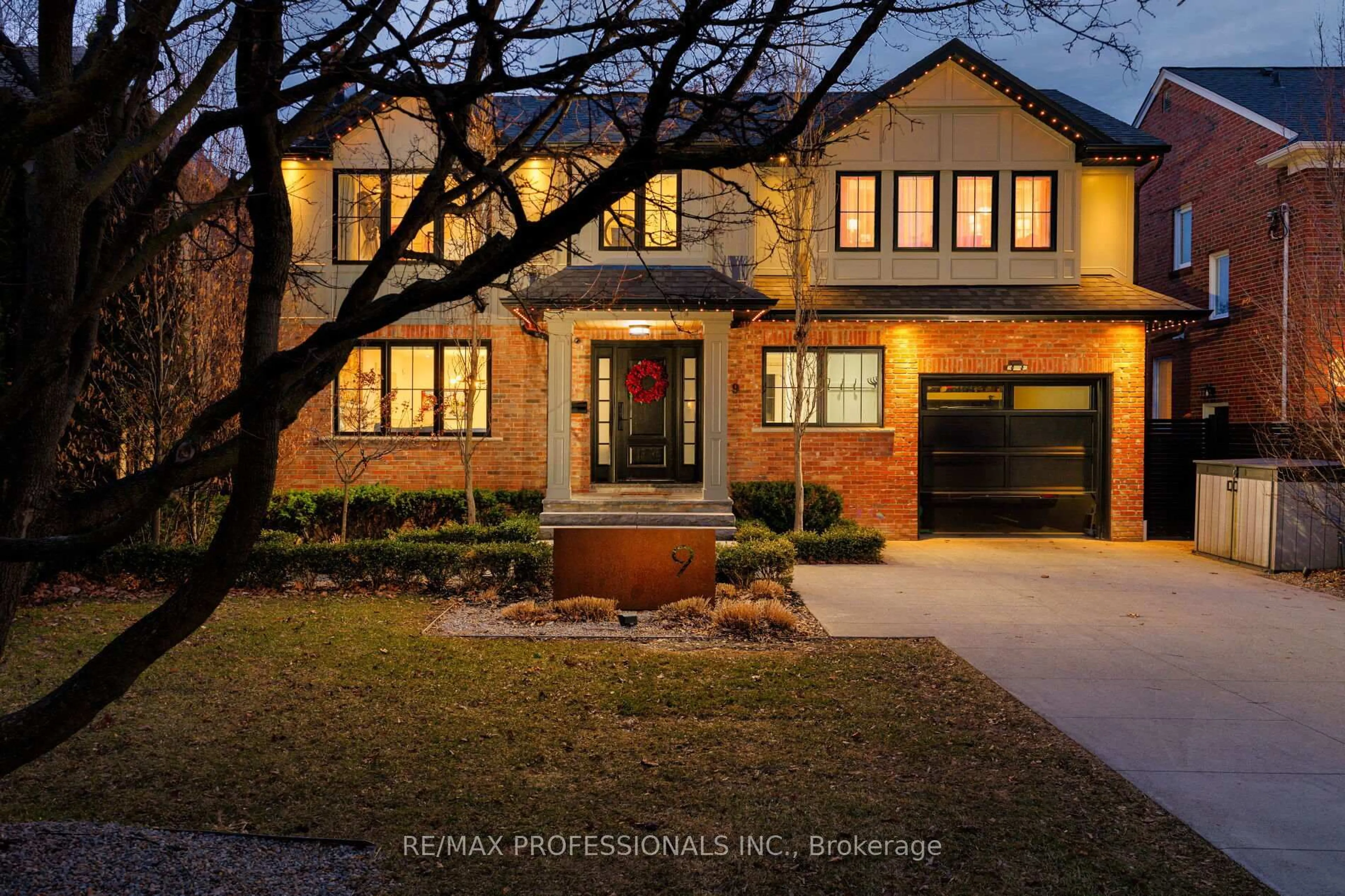 Home with brick exterior material, street for 9 Bernice Ave, Toronto Ontario M8Y 1Z5