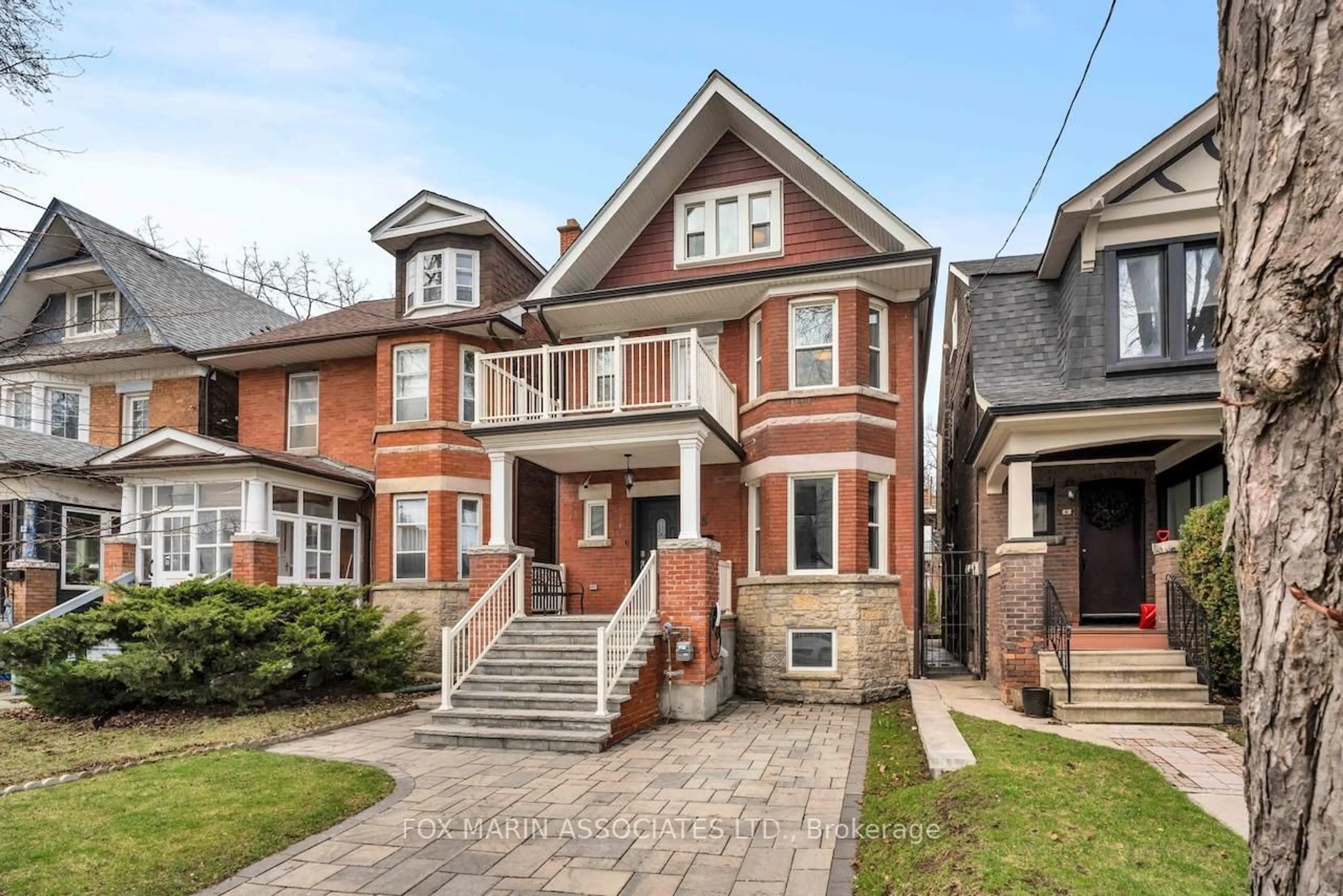 Home with brick exterior material, street for 8 Springhurst Ave, Toronto Ontario M6K 1A9